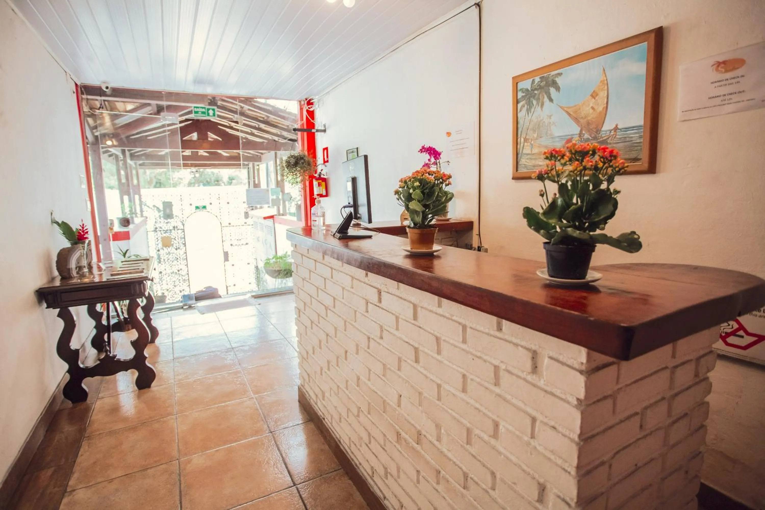 Lobby or reception in Pousada Chale Suísso