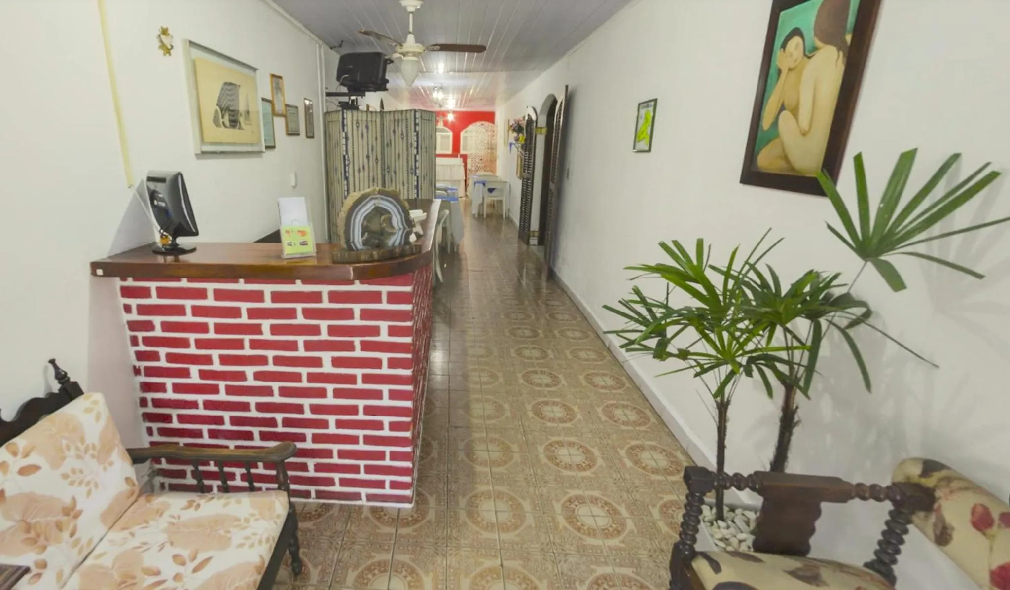 Lobby or reception in Pousada Chale Suísso