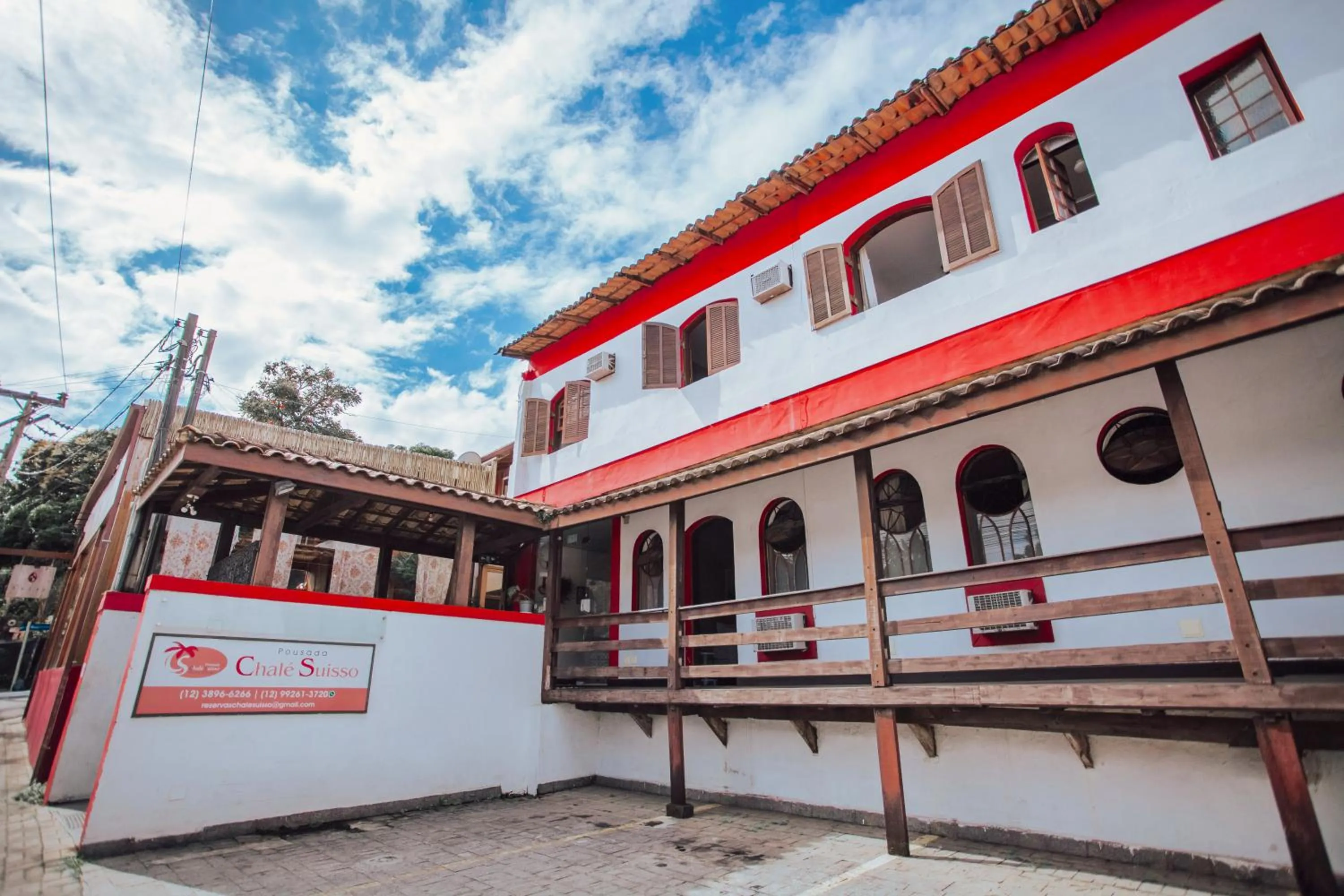 Property building in Pousada Chale Suísso