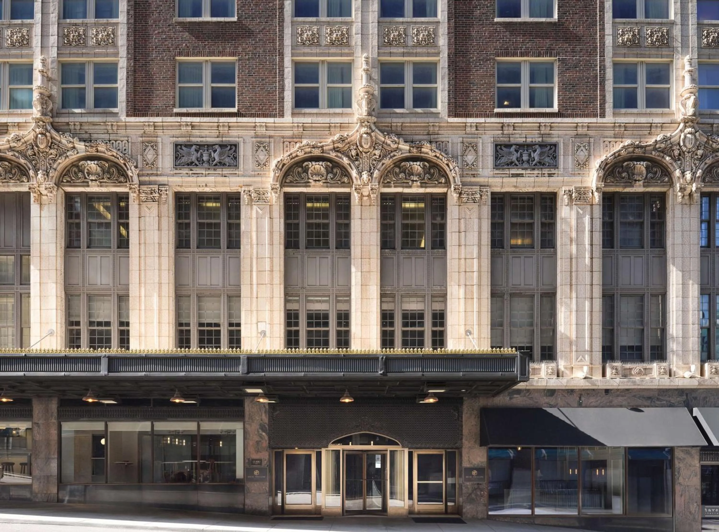 Property building in Hotel Phillips Kansas City, Curio Collection By Hilton