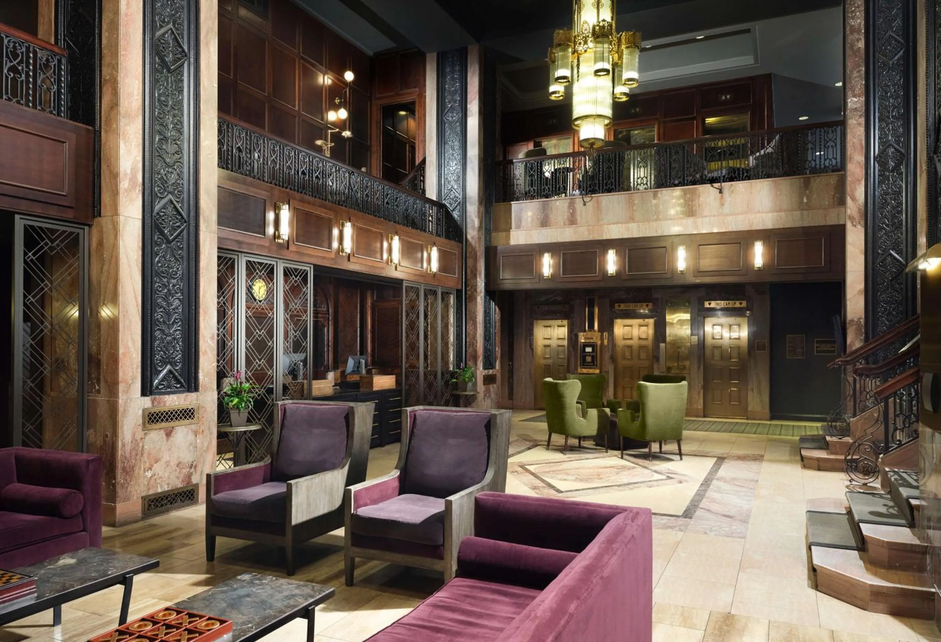Lobby or reception in Hotel Phillips Kansas City, Curio Collection By Hilton