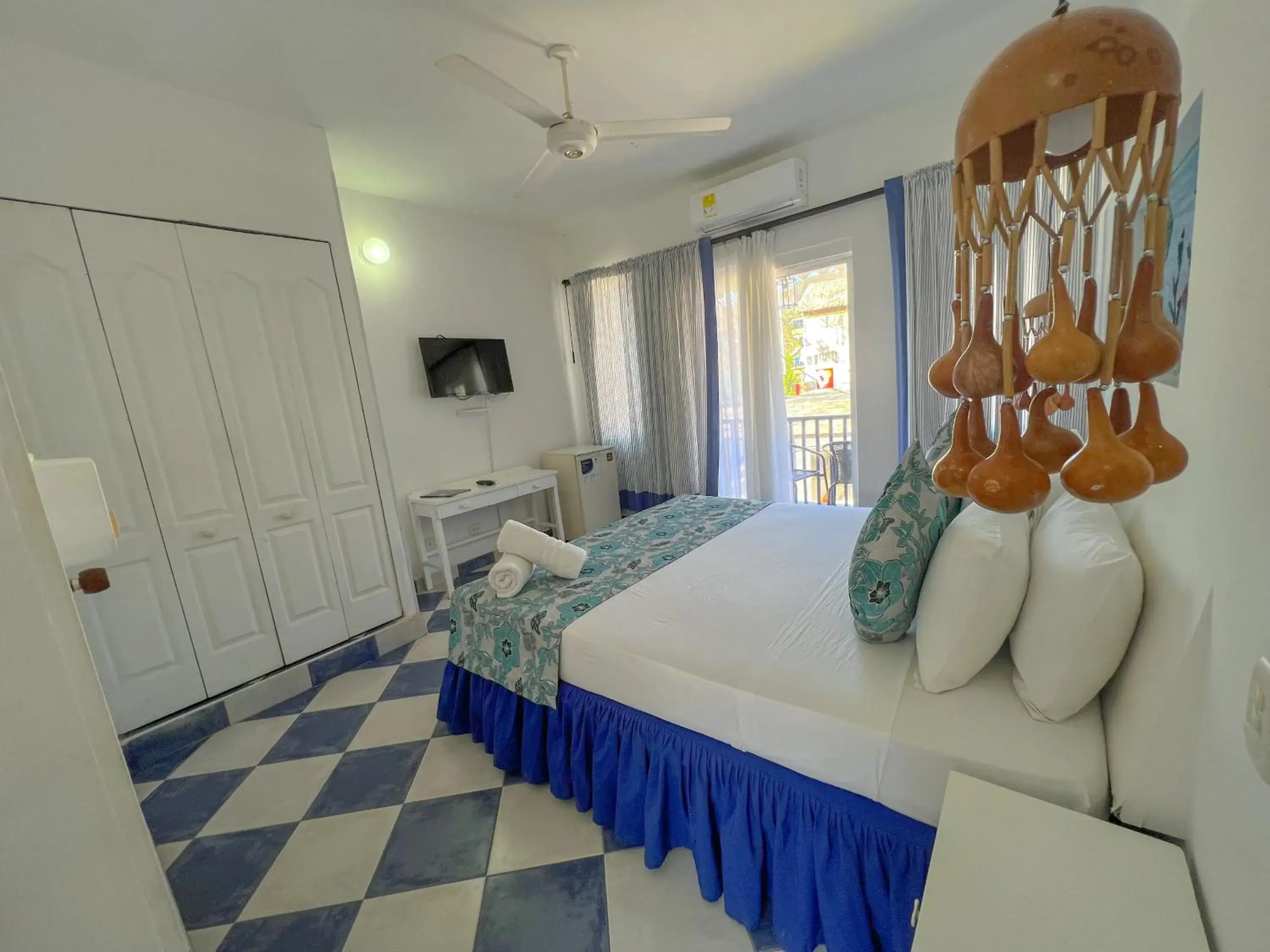 Standard Double Room with Balcony in La Ballena Azul Hotel Standard Double Room with Balcony in La Ballena Azul Hotel