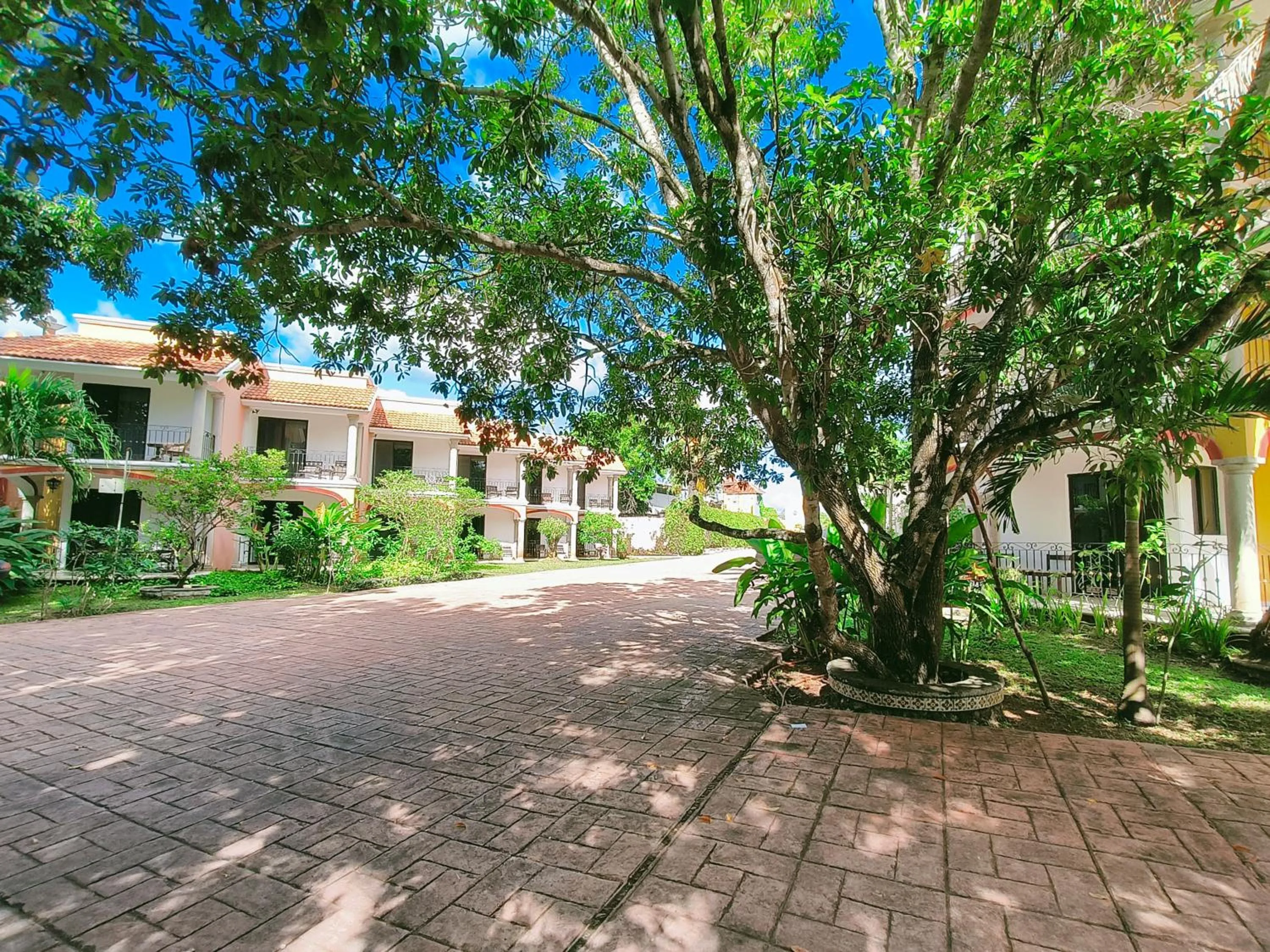 Garden view in Ecotel Quinta Regia