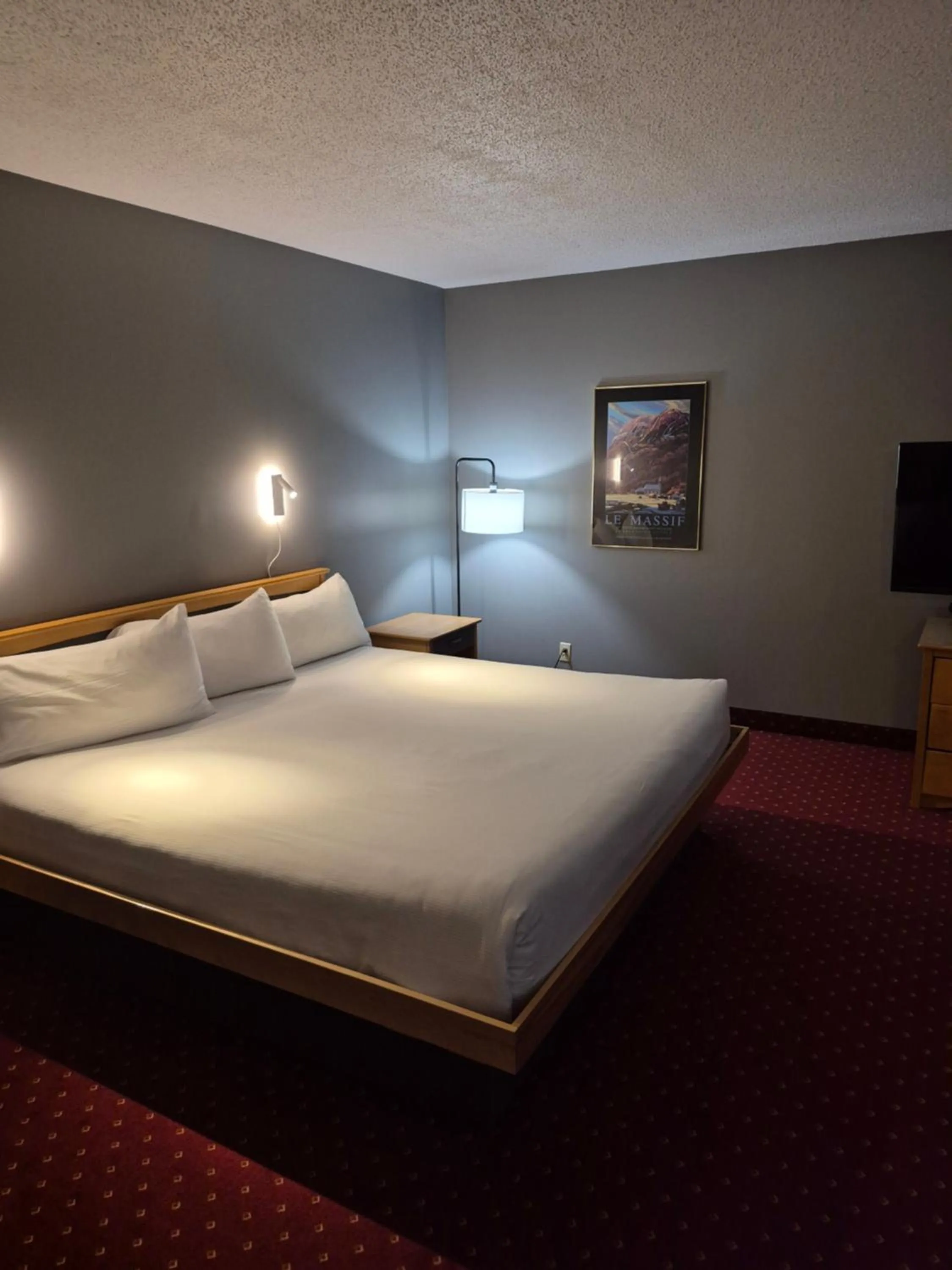 Bed in Hotel Baie Saint Paul