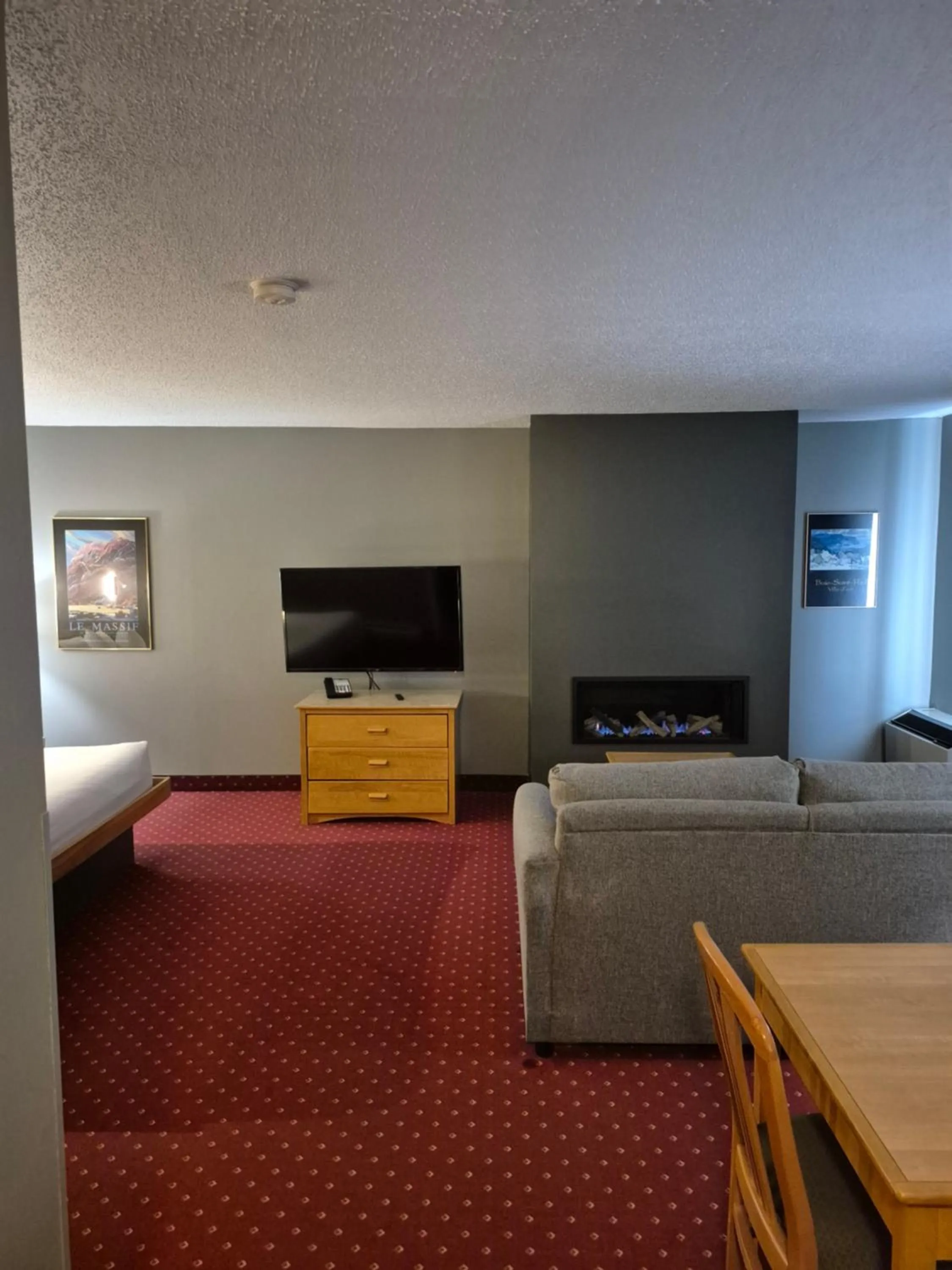 Living room in Hotel Baie Saint Paul