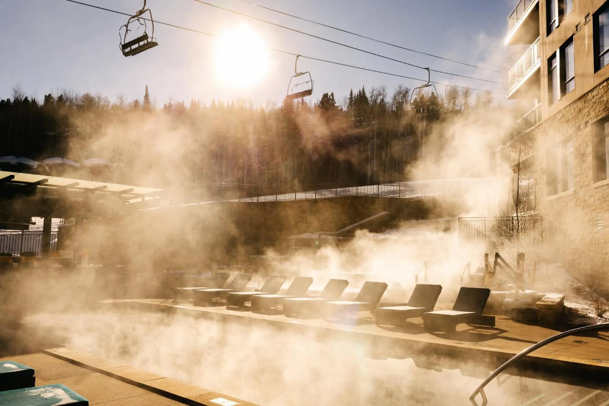Swimming pool in Viceroy Snowmass