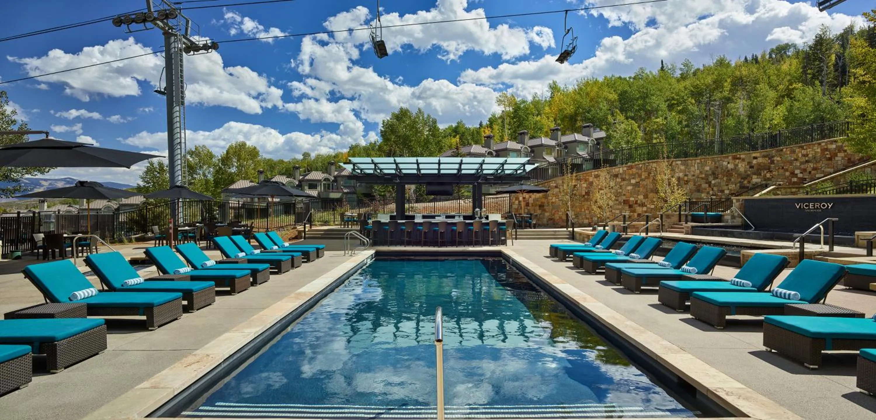 Swimming pool in Viceroy Snowmass