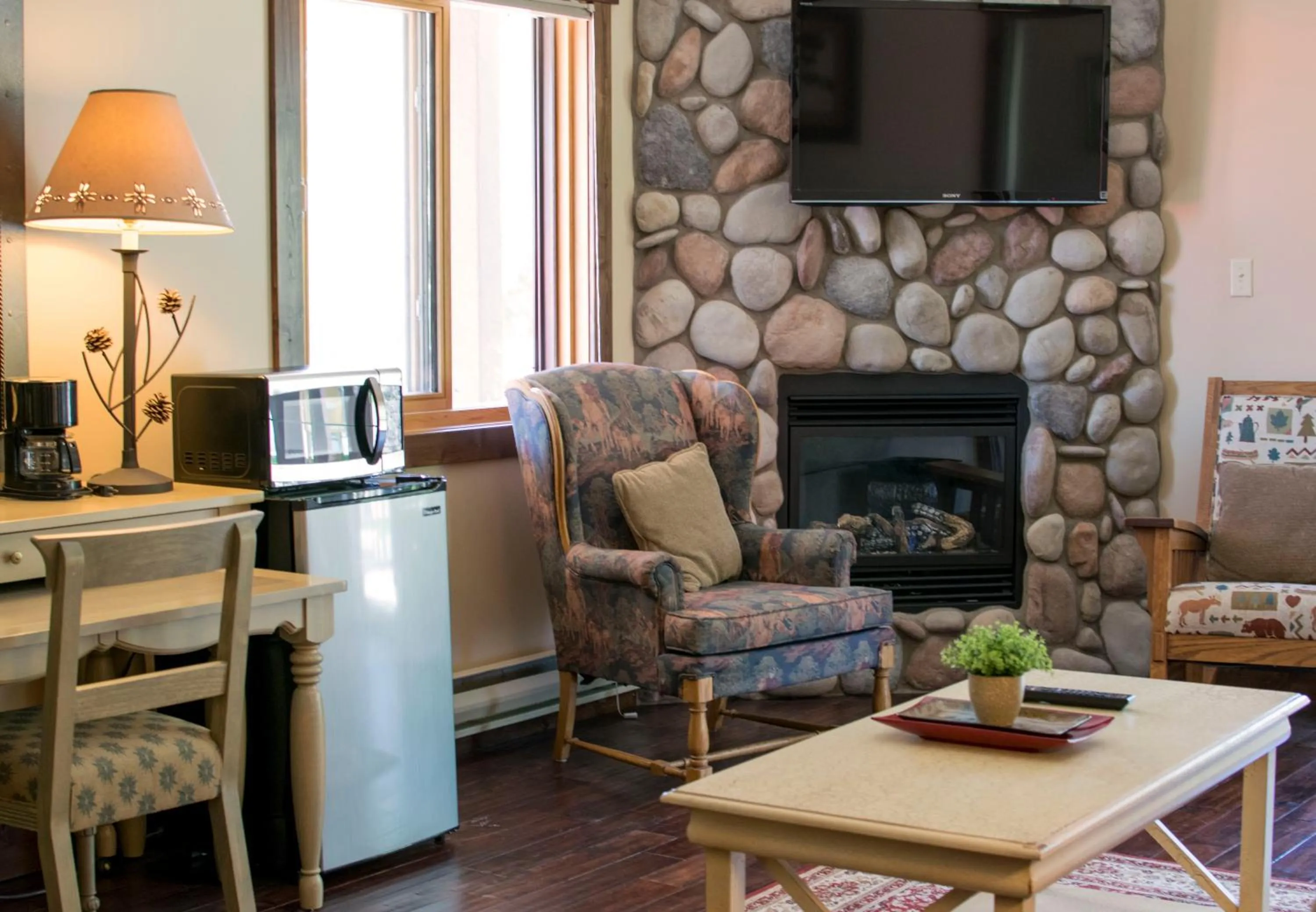 Seating area in Aspen Village