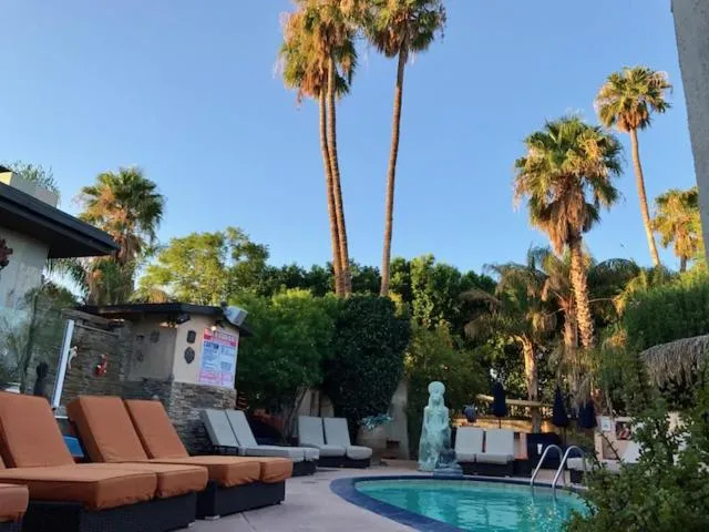 Swimming pool in Sea Mountain Nude Resort & Spa Hotel - Adults Only