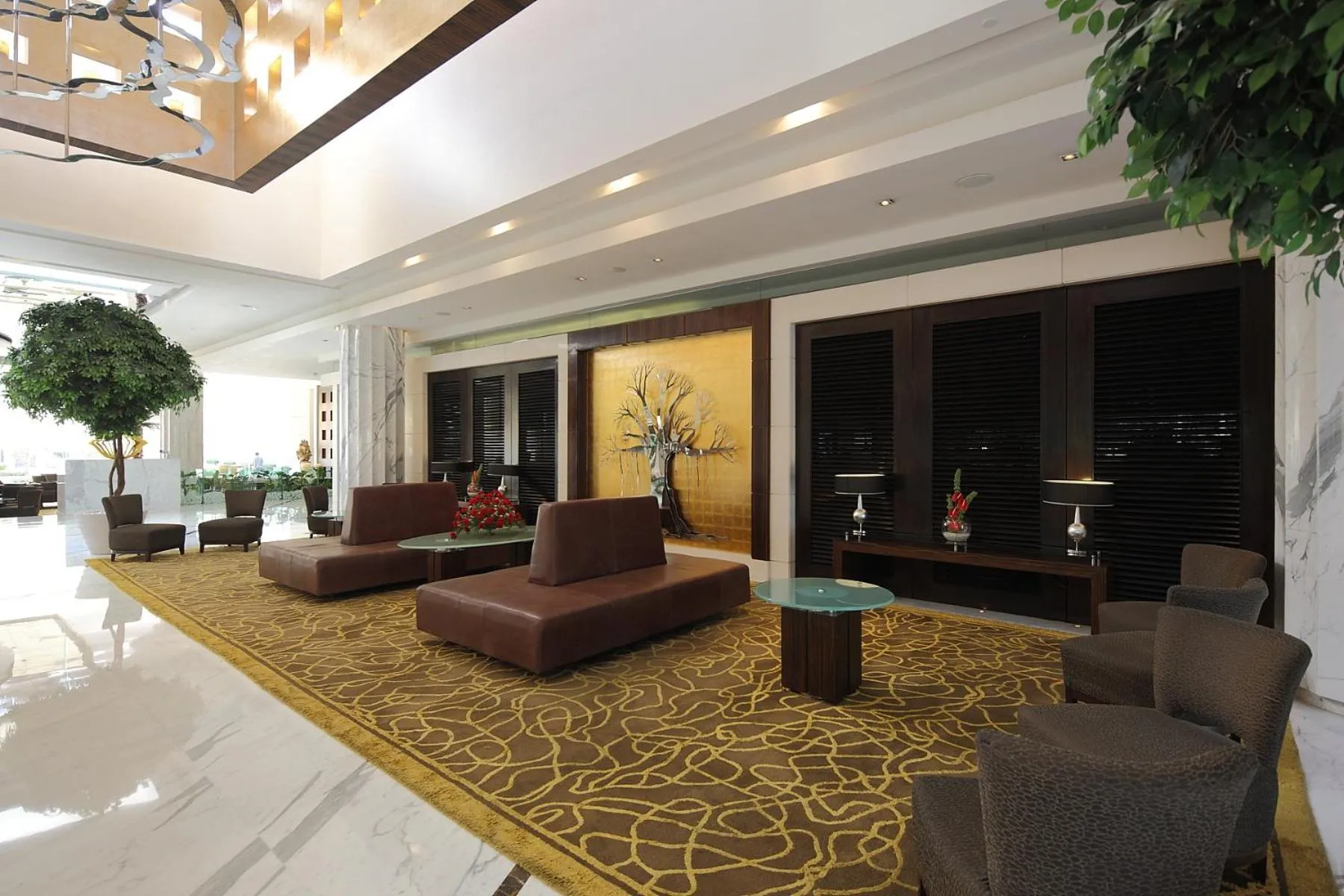 Lobby or reception in The Grand New Delhi