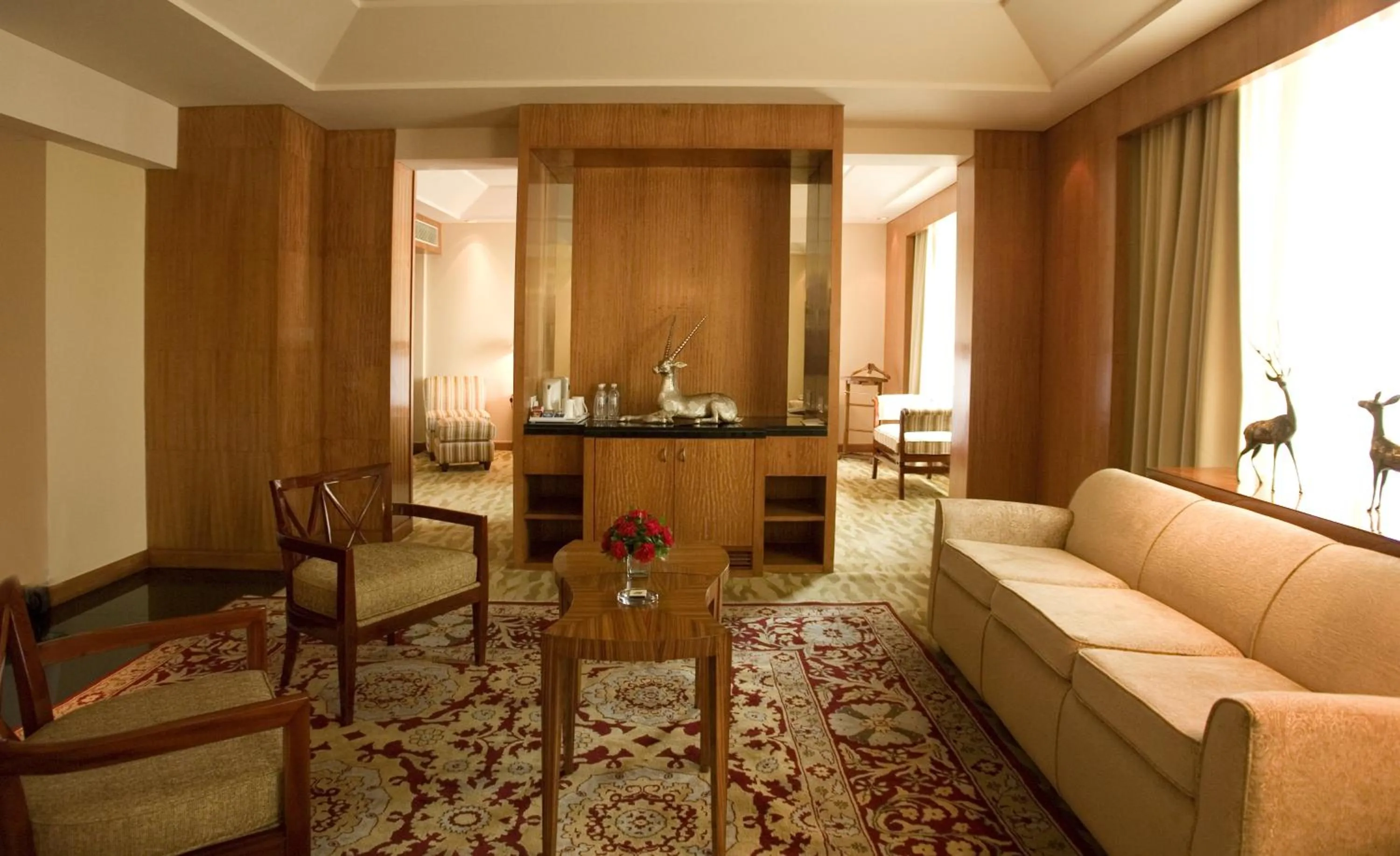 Living room in The Grand New Delhi