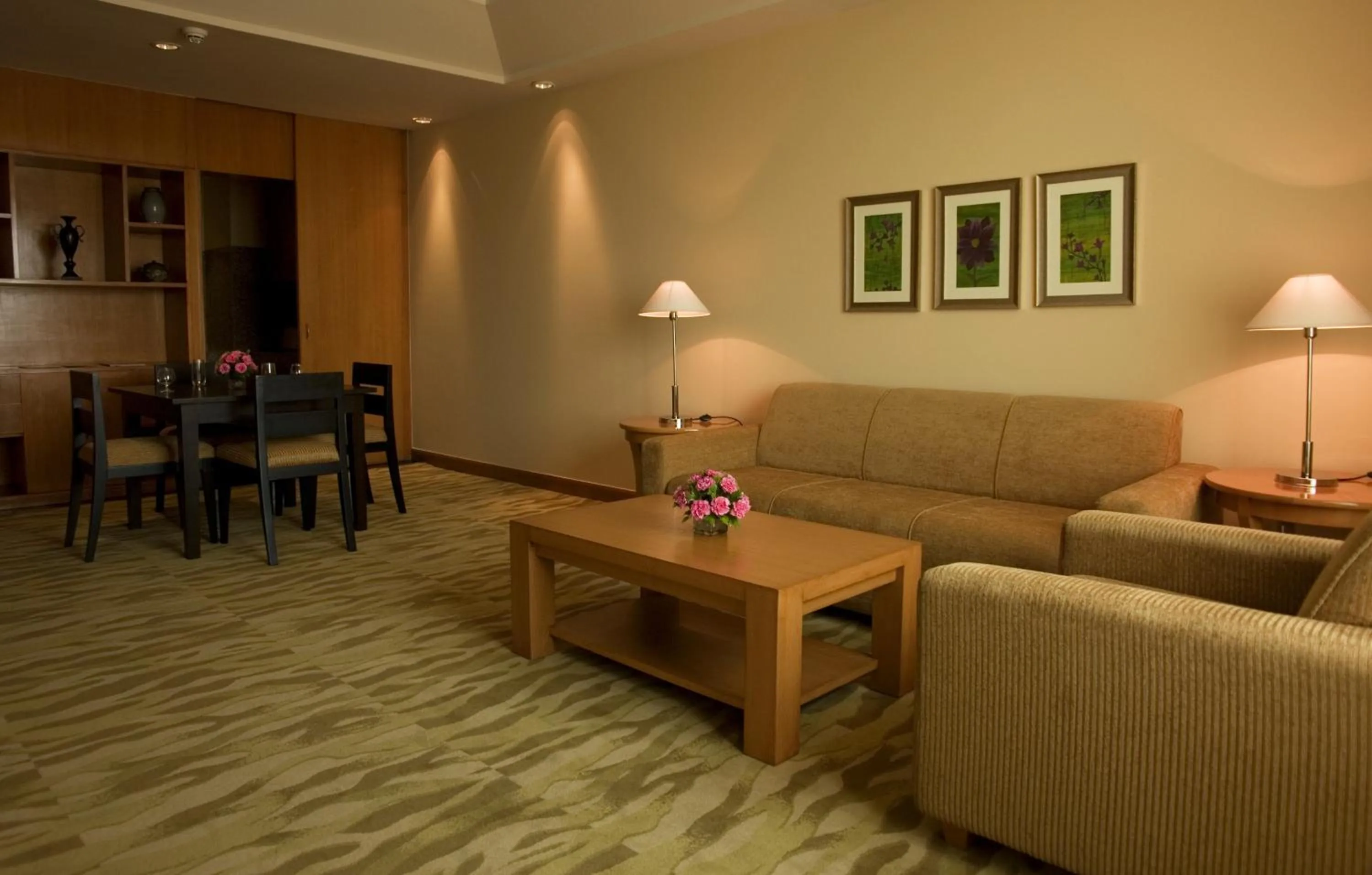 Living room in The Grand New Delhi