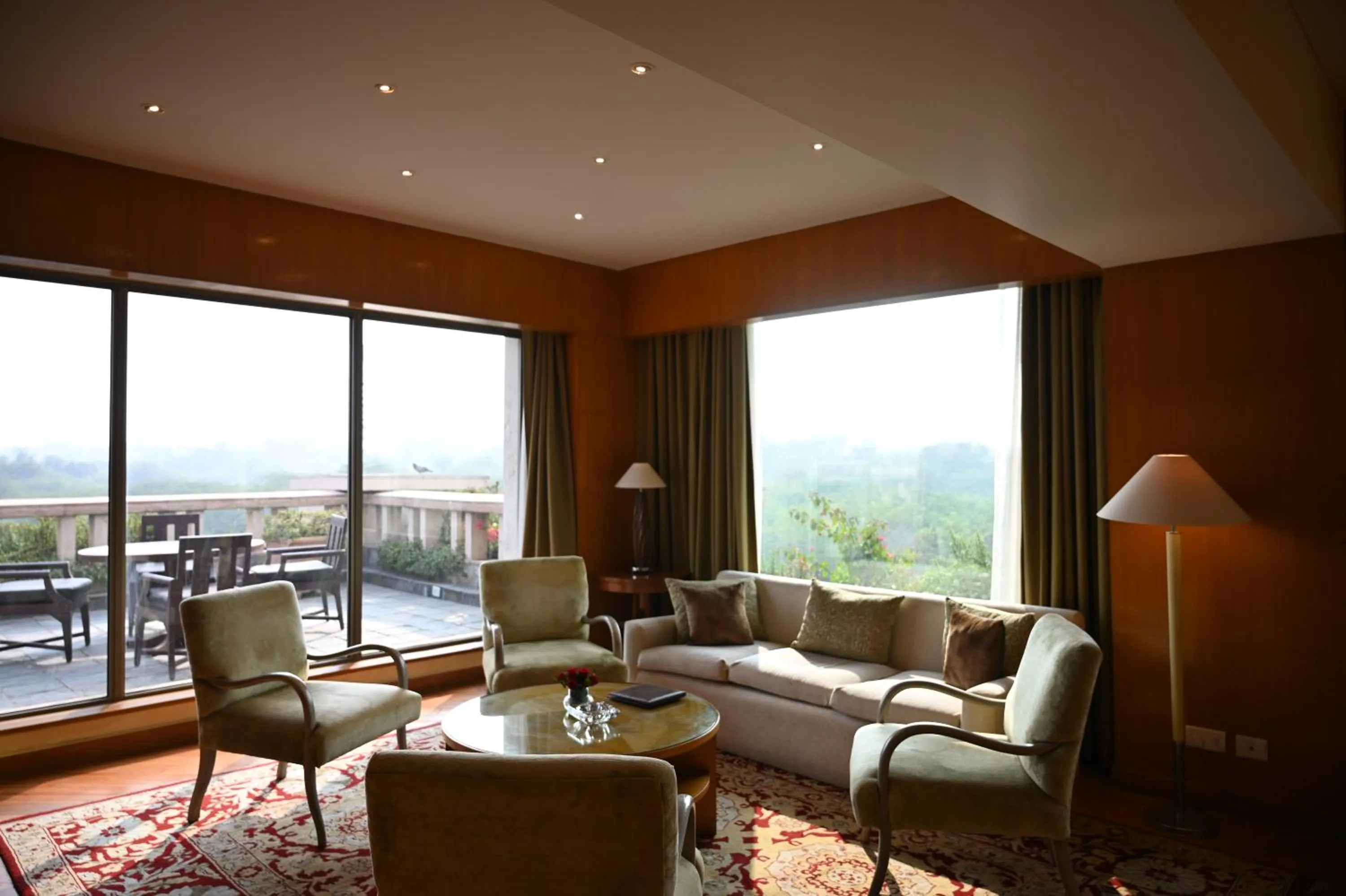 Living room in The Grand New Delhi