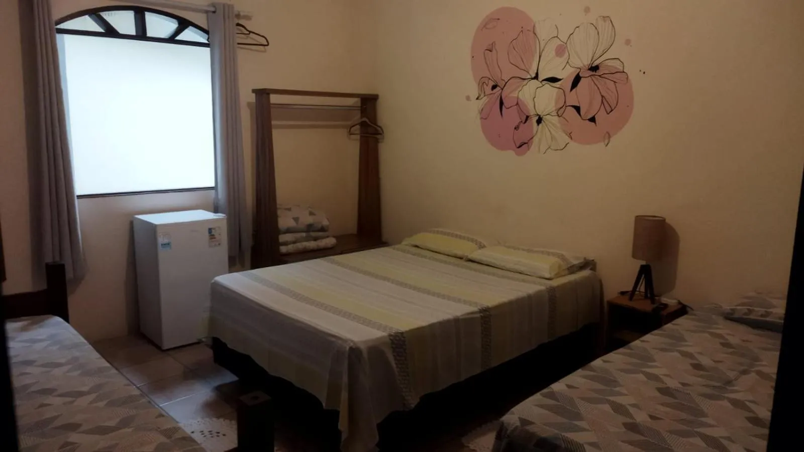 Bed in Pousada Primavera