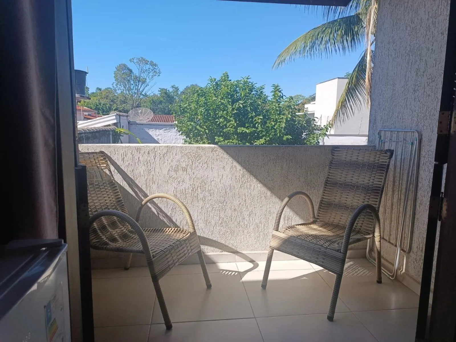 Balcony/Terrace in Pousada Primavera