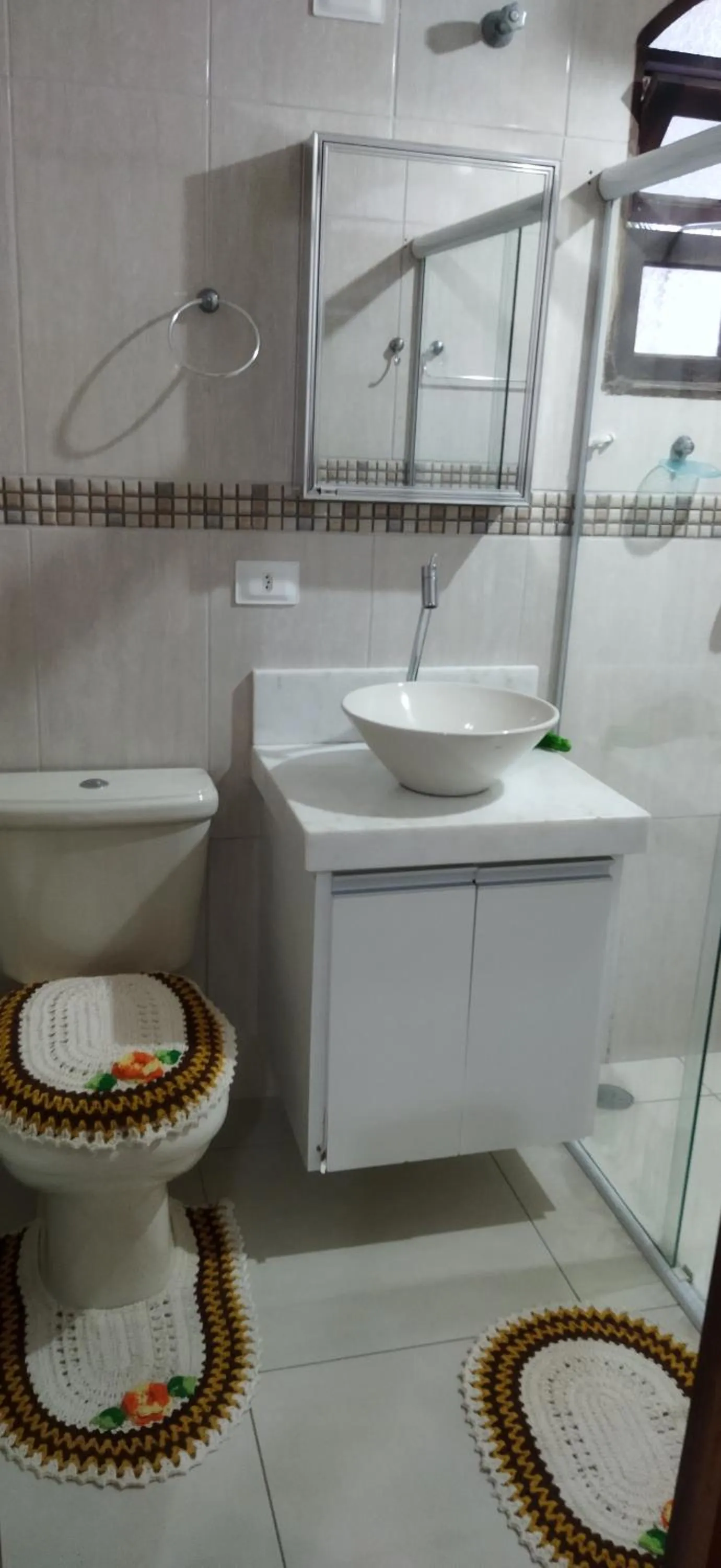 Bathroom in Pousada Primavera