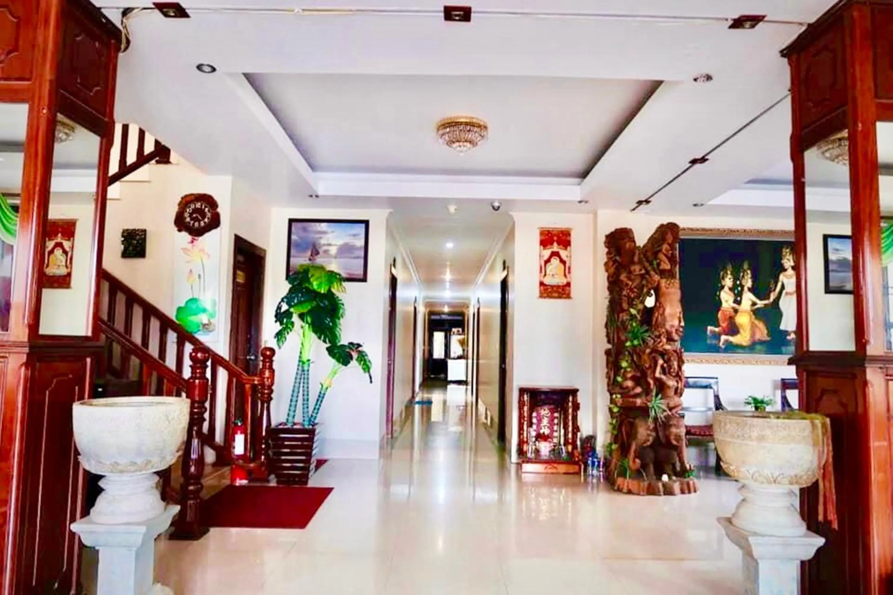 Lobby or reception in Siem Reap Riverside Hotel