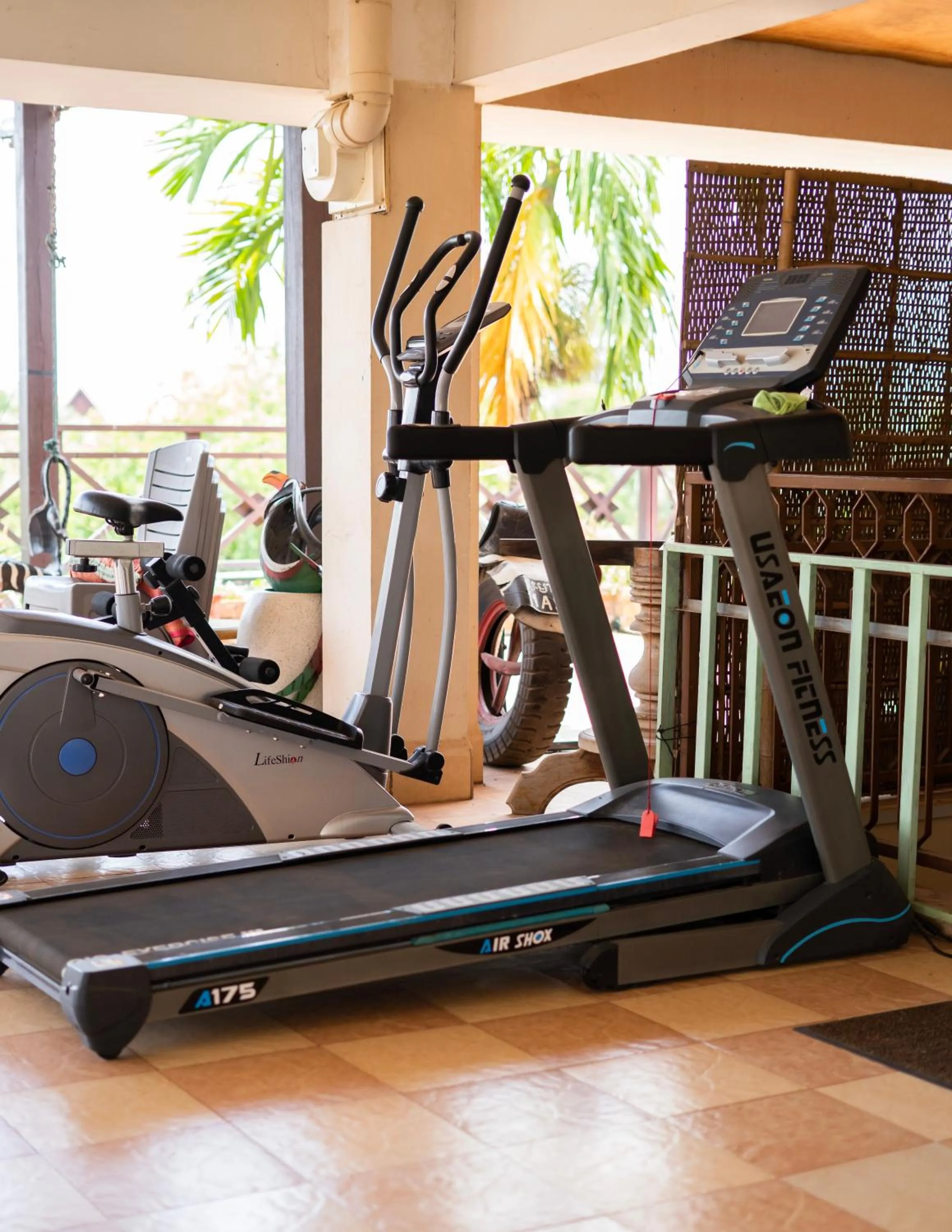 Fitness centre/facilities in Siem Reap Riverside Hotel