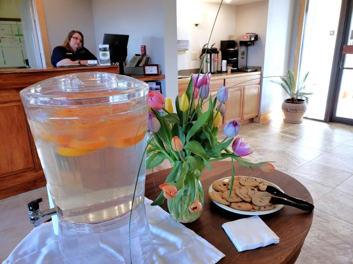 Lobby or reception in Atlantic Eyrie Lodge