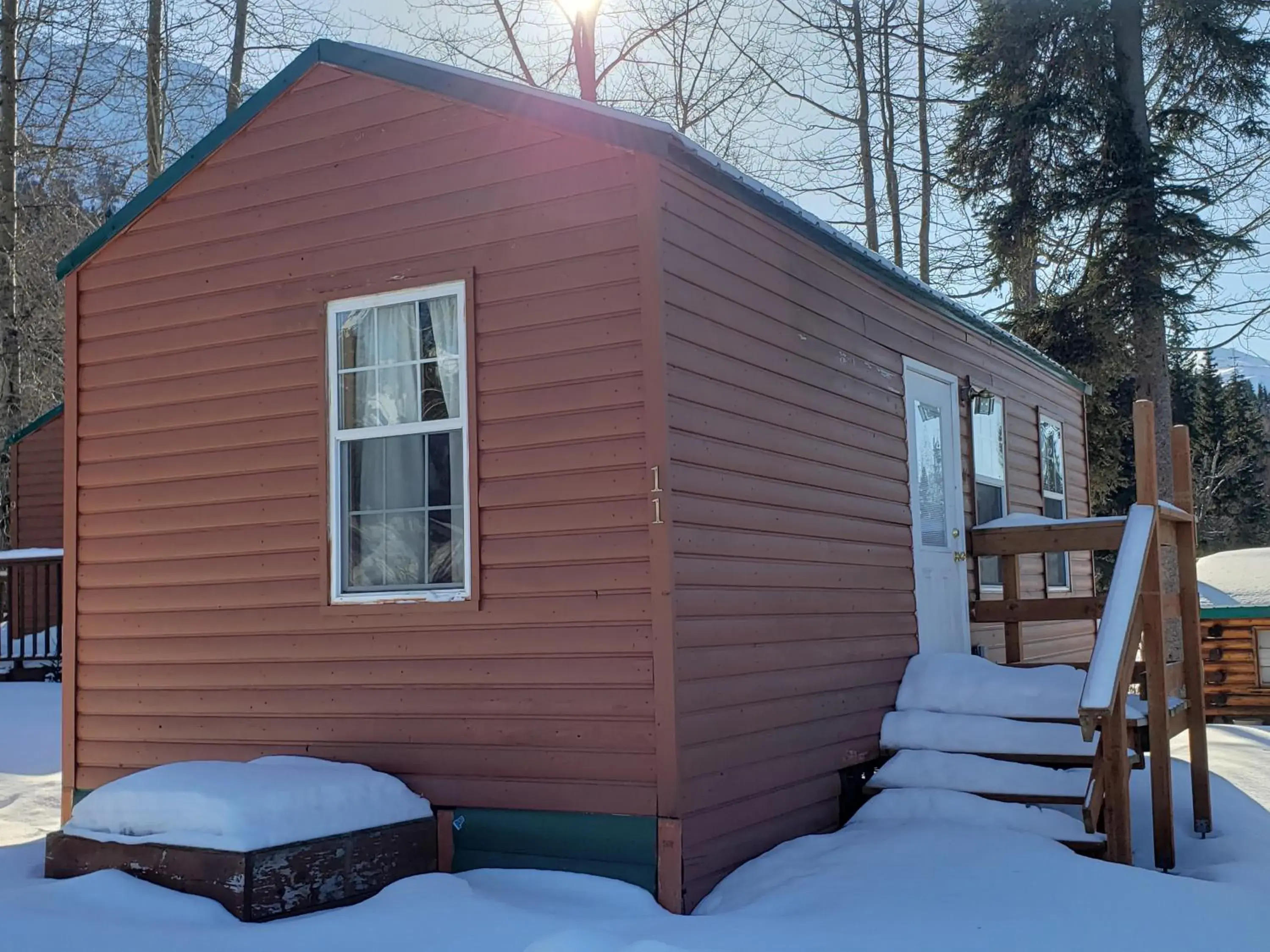 One-Bedroom Chalet in Gwin's Lodge & Roadhouse One-Bedroom Chalet in Gwin's Lodge & Roadhouse