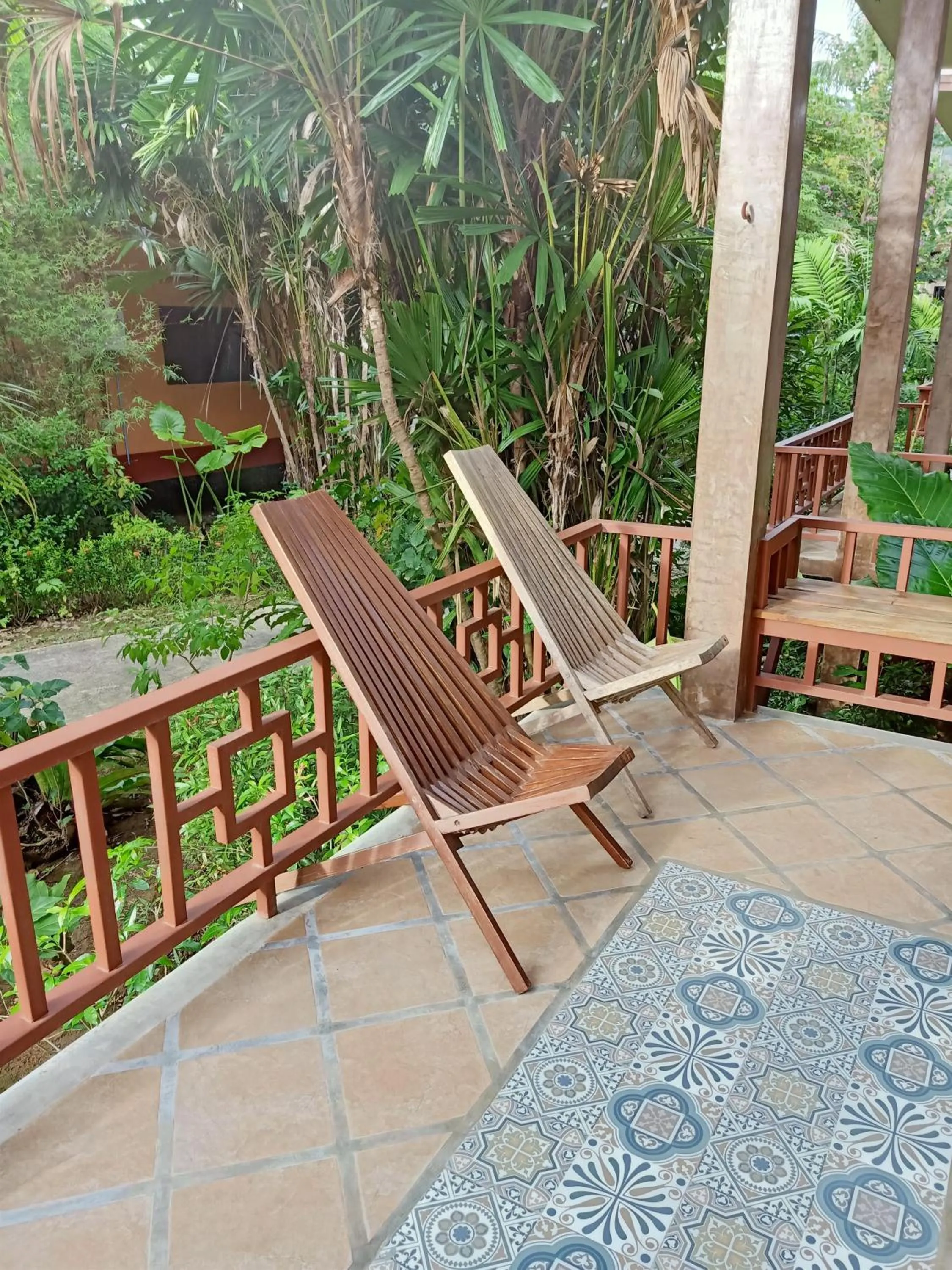 Balcony/Terrace in Lanta Pearl Beach Resort
