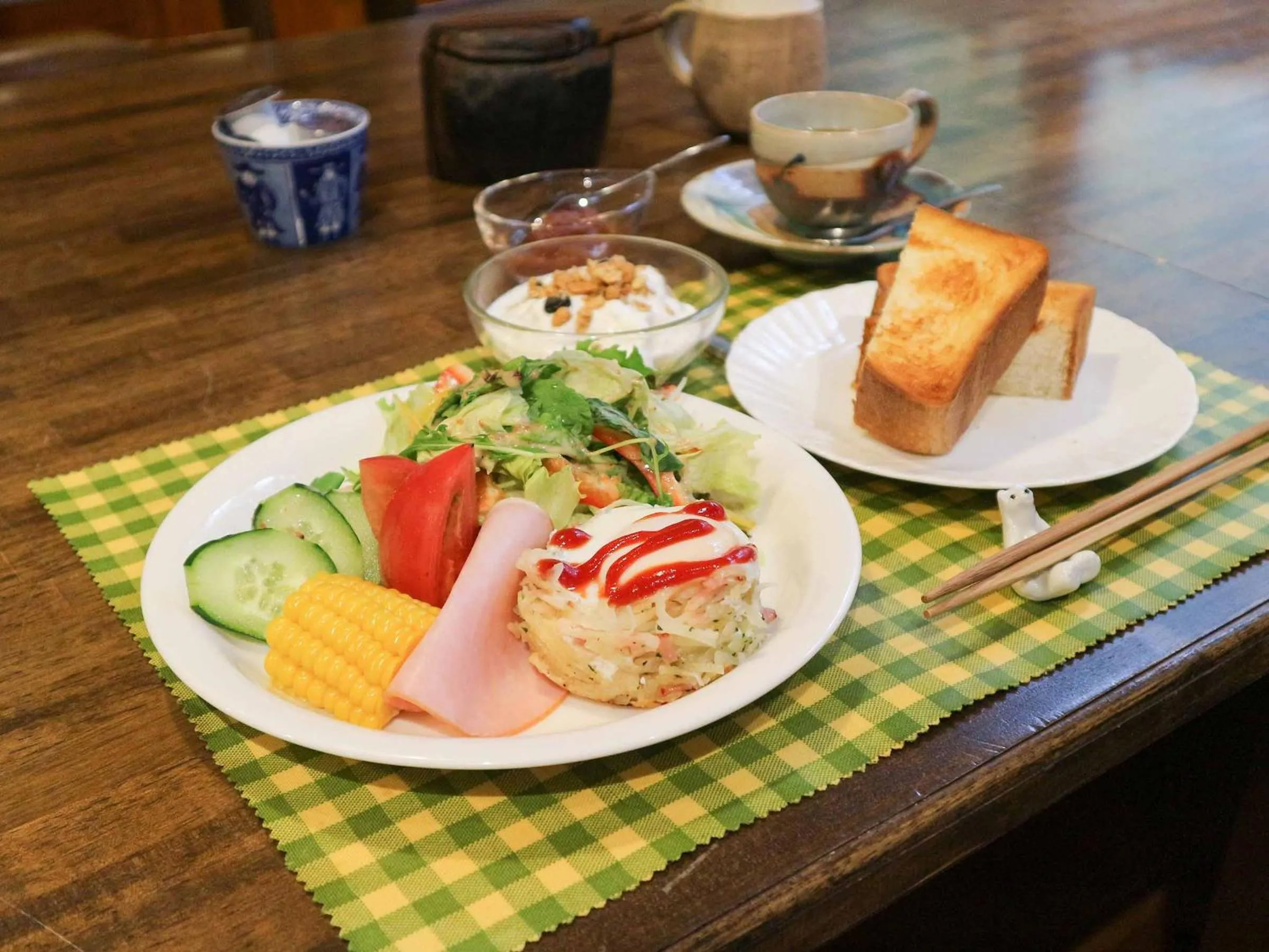 Breakfast in Canadian Loghouse Inn AzuminoYujin