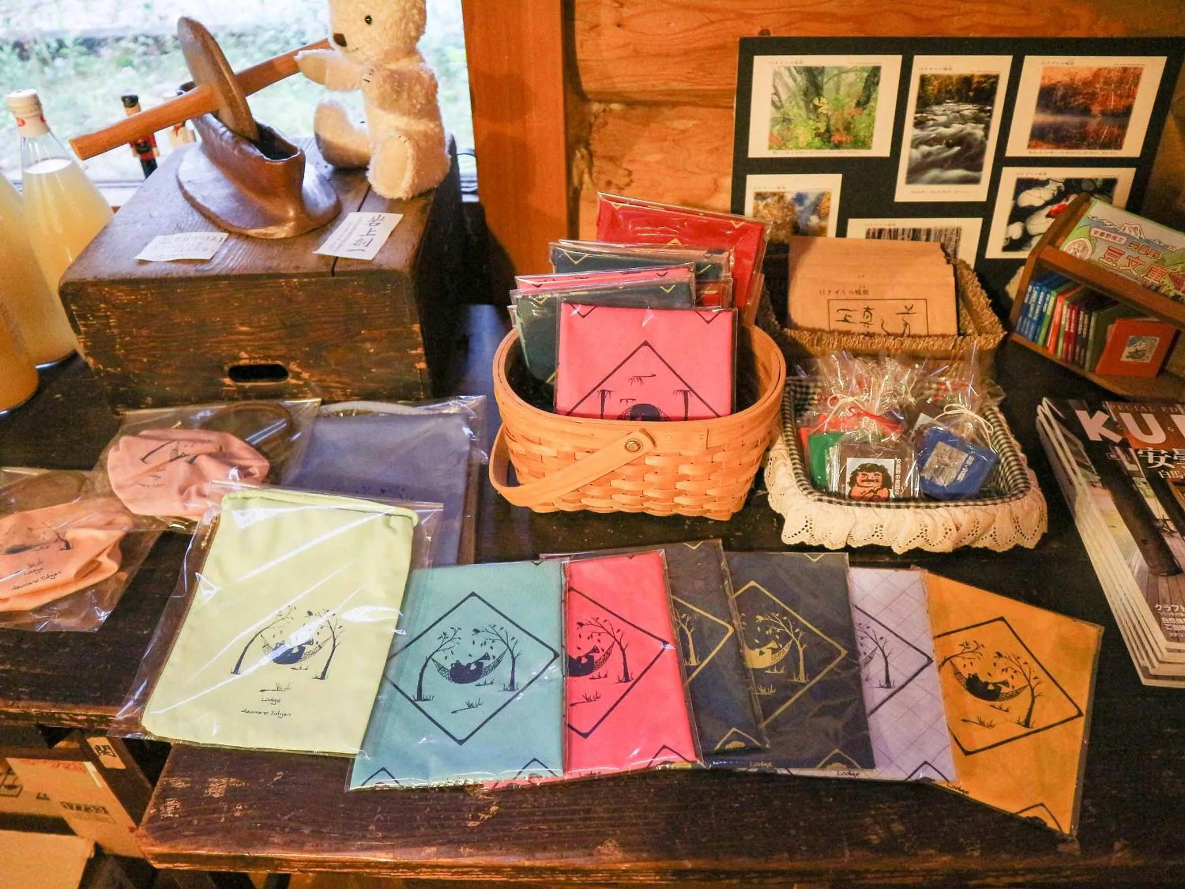 On-site shops in Canadian Loghouse Inn AzuminoYujin