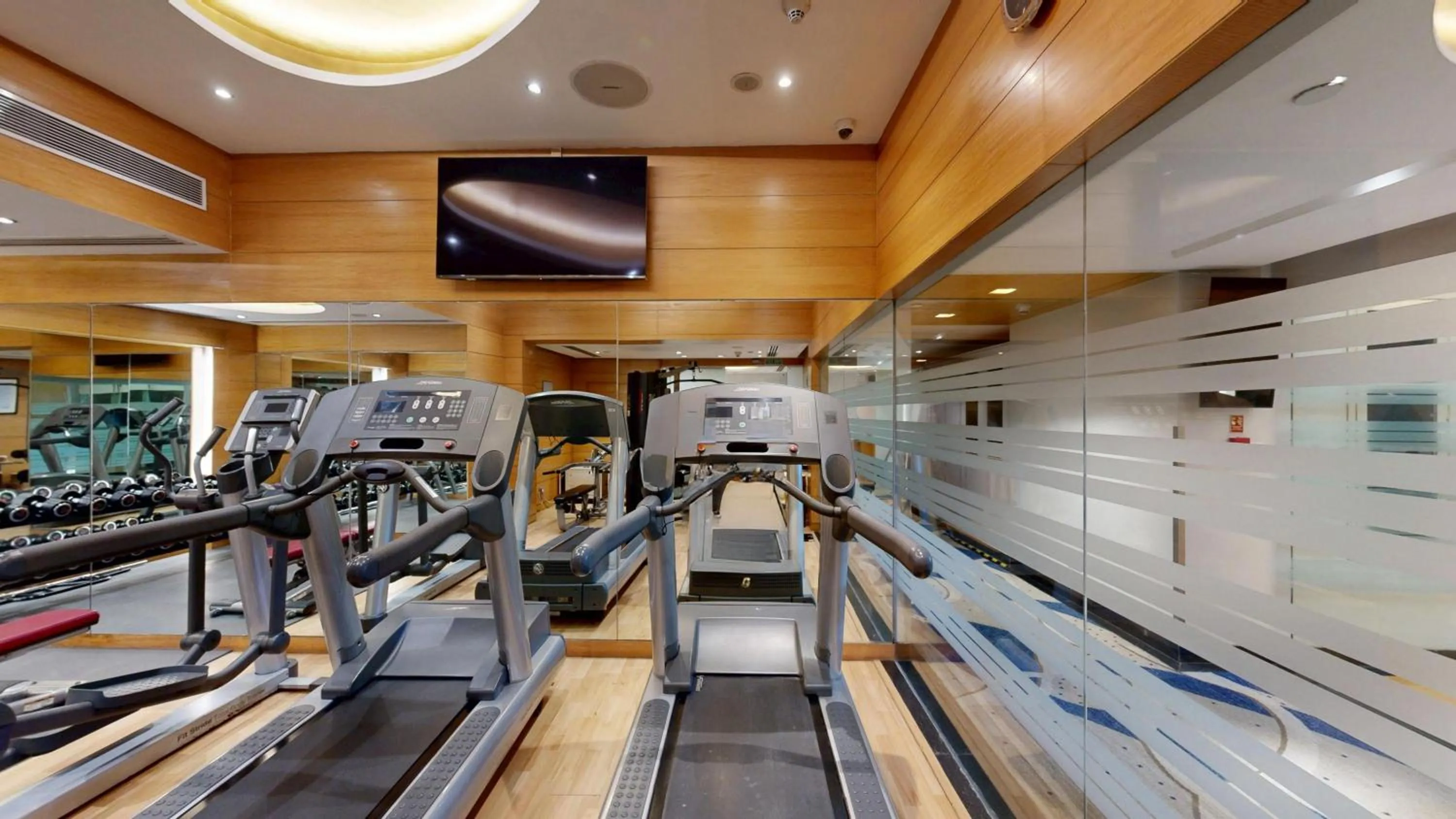 Fitness centre/facilities in Radisson Blu Marina Hotel Connaught Place