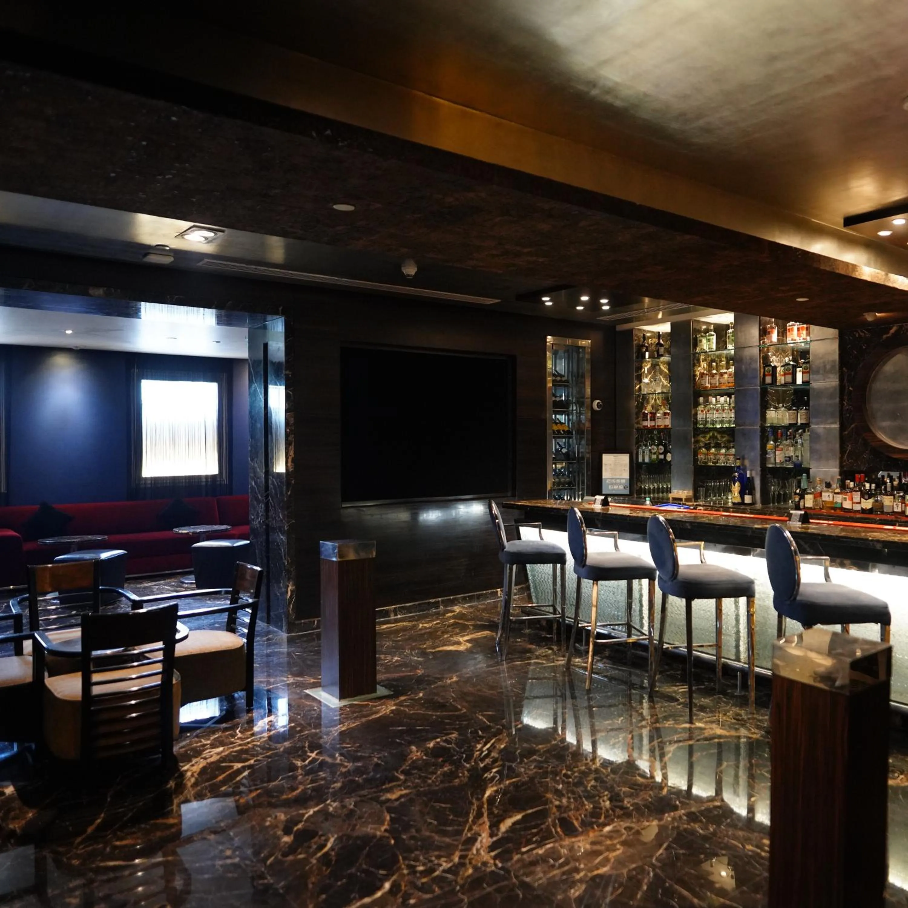 Lounge or bar in Radisson Blu Marina Hotel Connaught Place