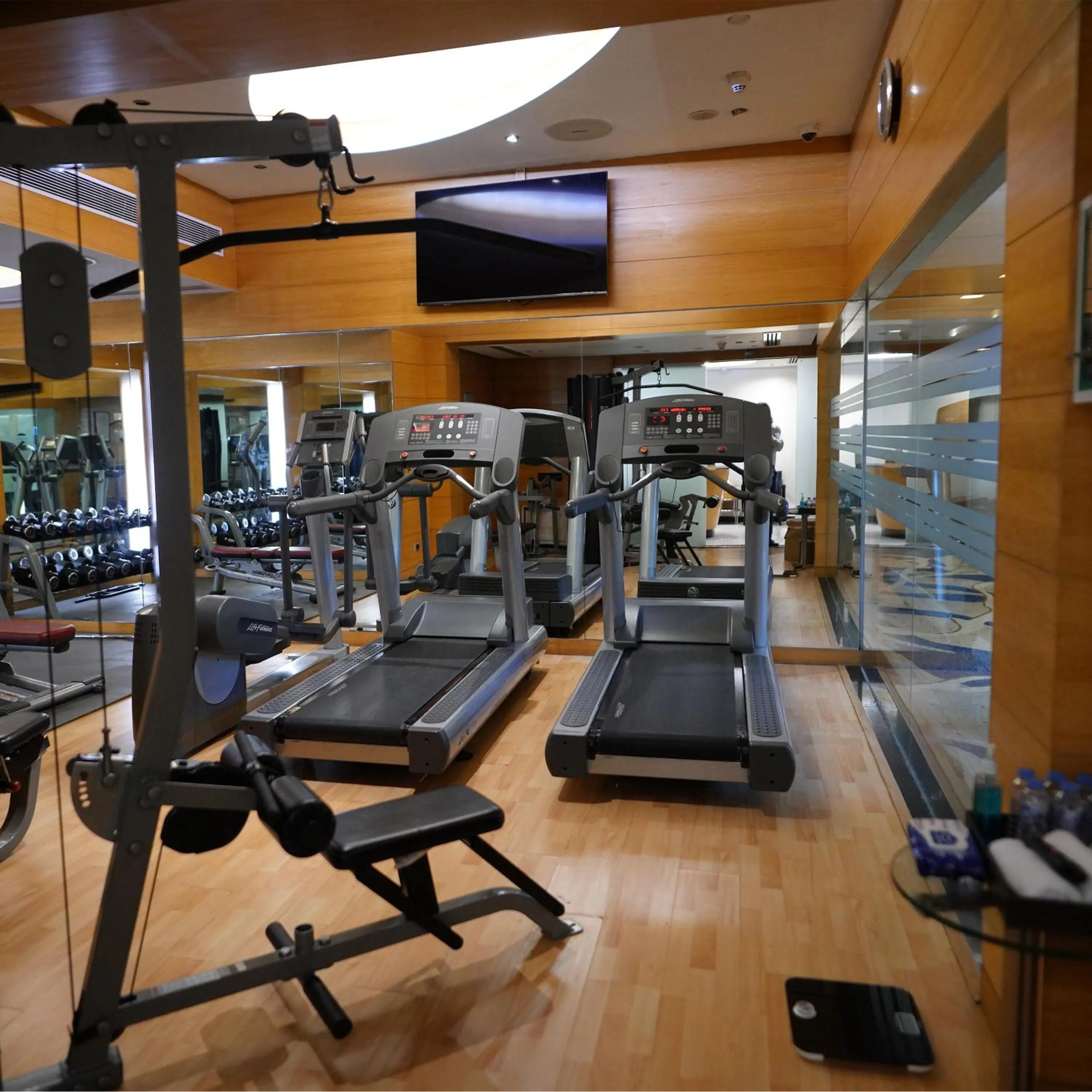 Fitness centre/facilities in Radisson Blu Marina Hotel Connaught Place