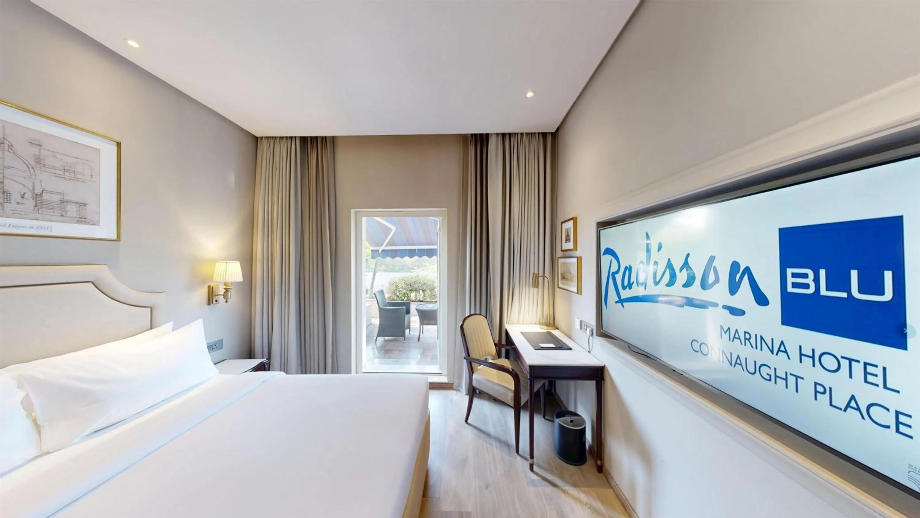 Bedroom, Bed in Radisson Blu Marina Hotel Connaught Place