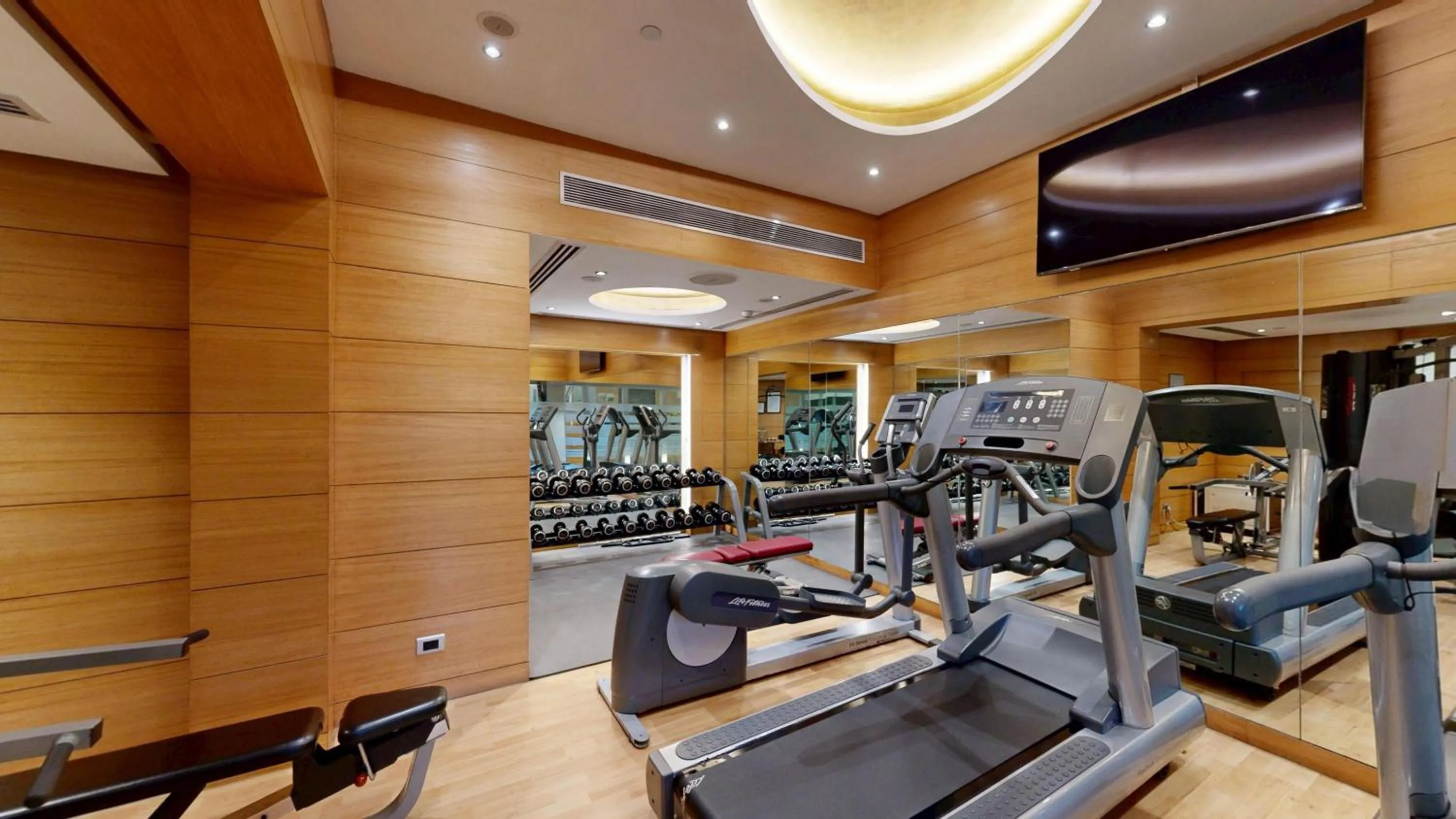 Fitness centre/facilities in Radisson Blu Marina Hotel Connaught Place