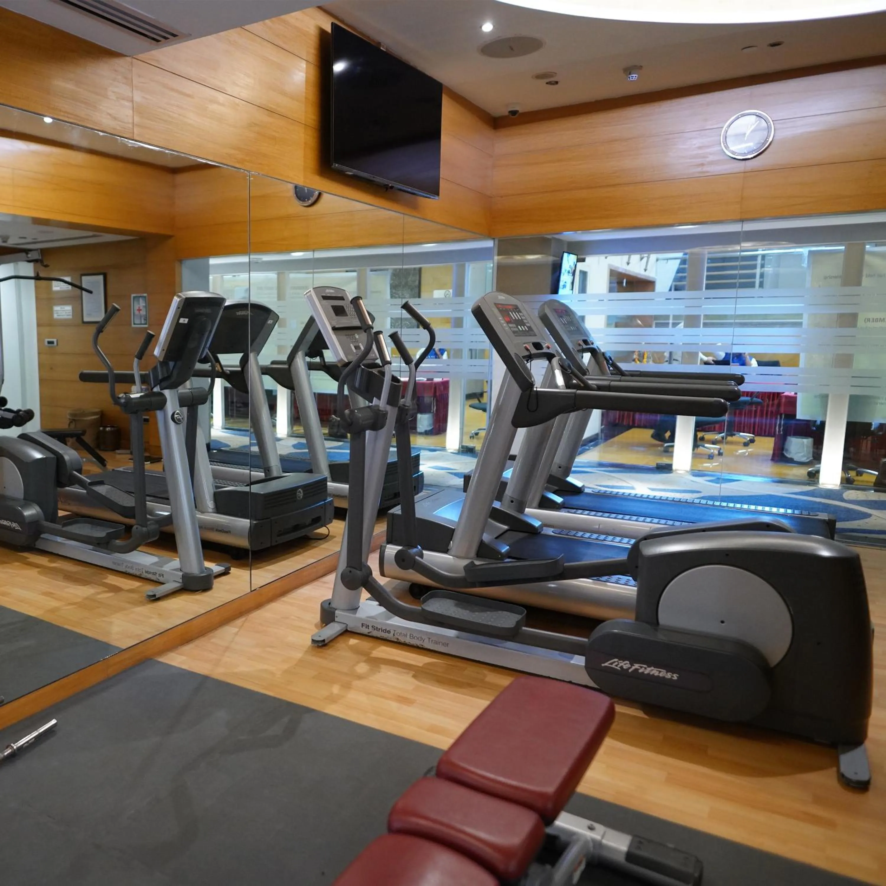 Fitness centre/facilities in Radisson Blu Marina Hotel Connaught Place