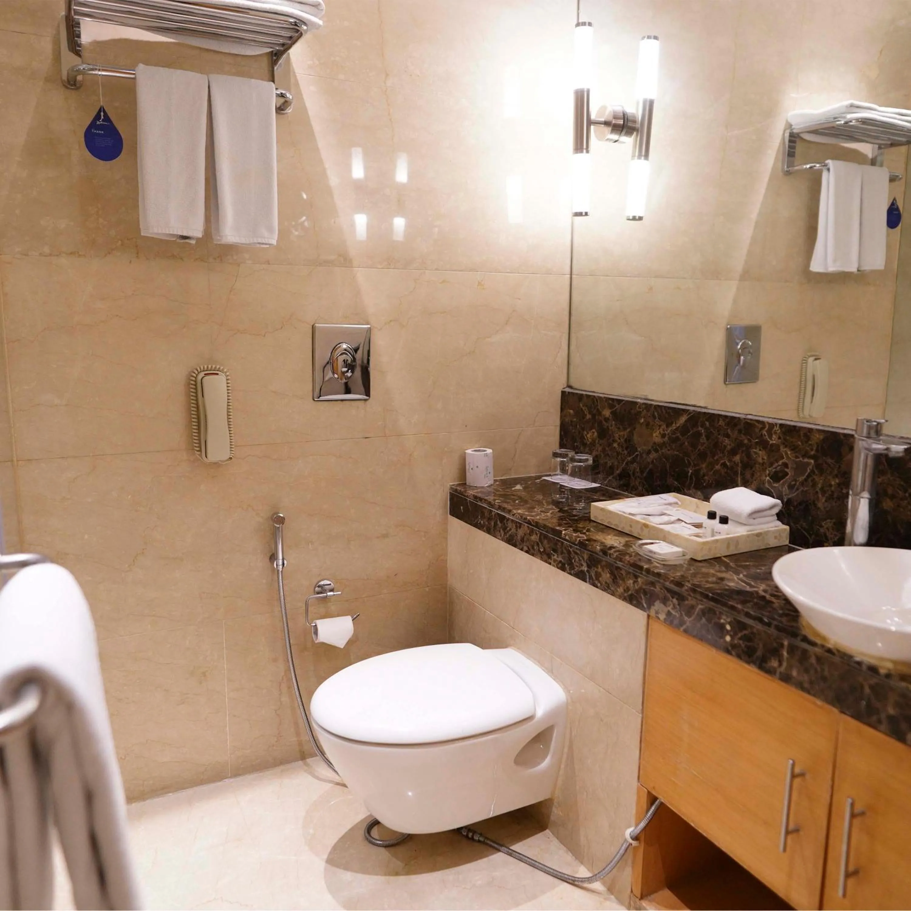 Bathroom in Radisson Blu Marina Hotel Connaught Place