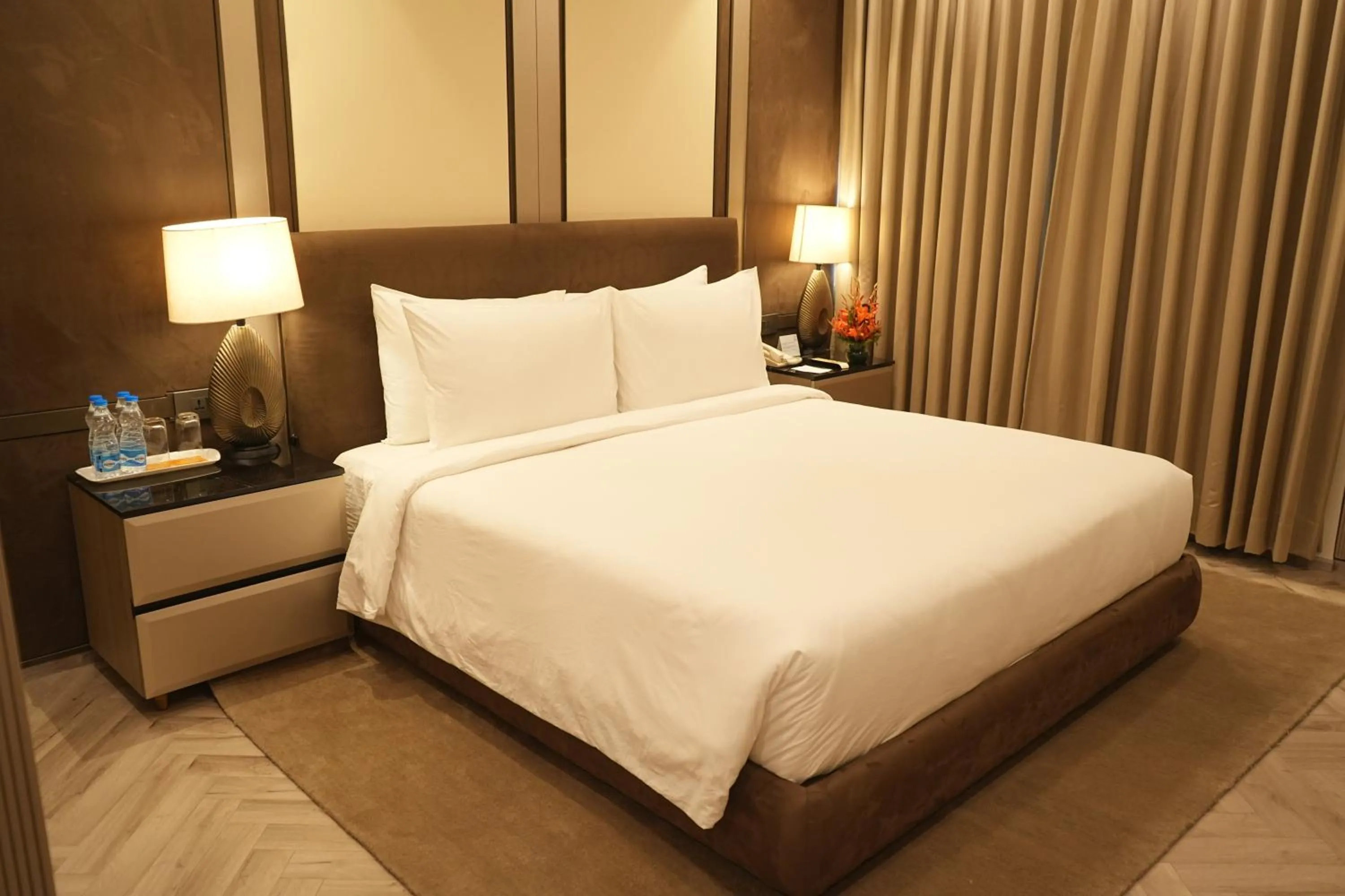 Bed in The Suryaa New Delhi