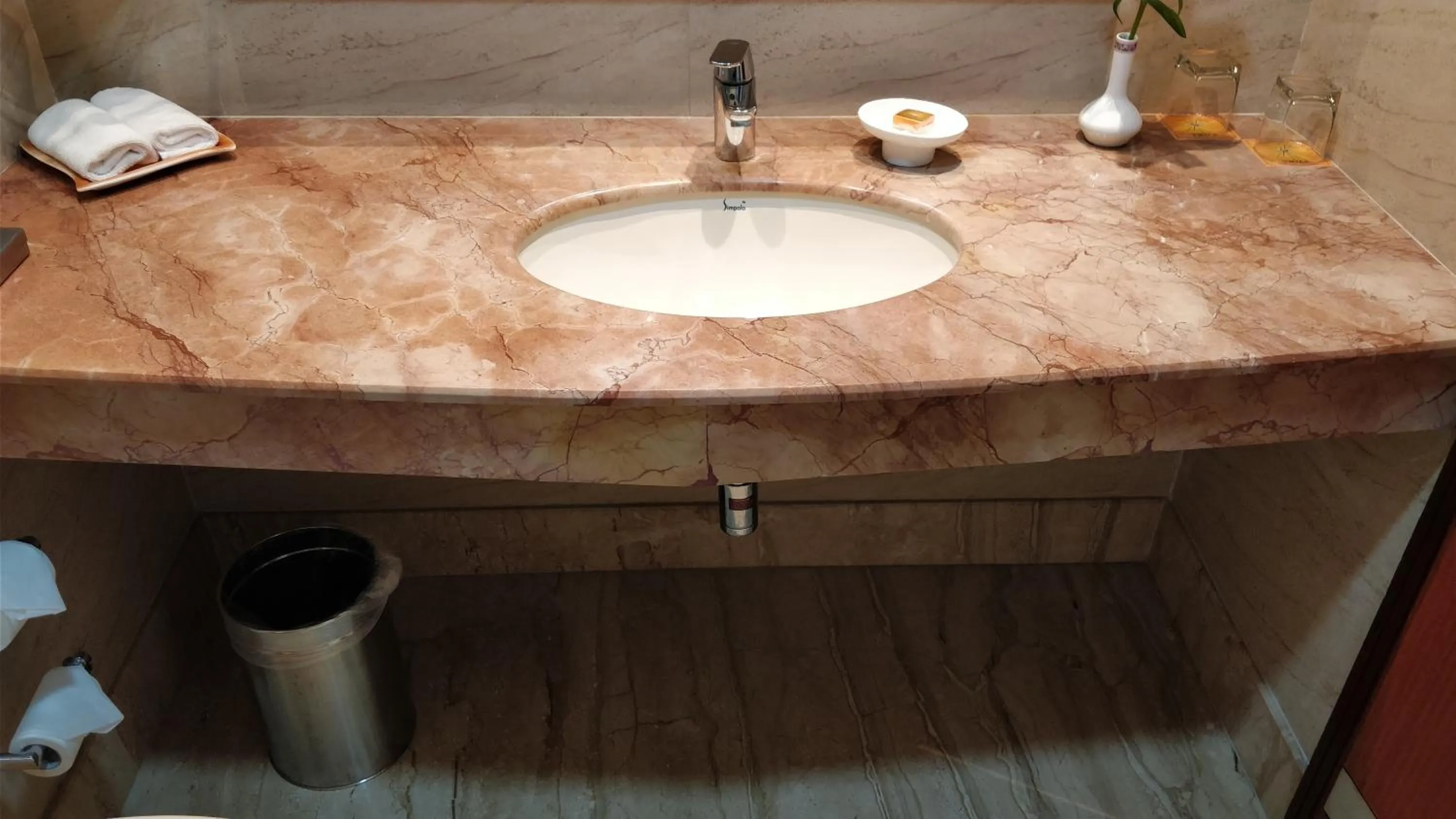 Bathroom in The Suryaa New Delhi