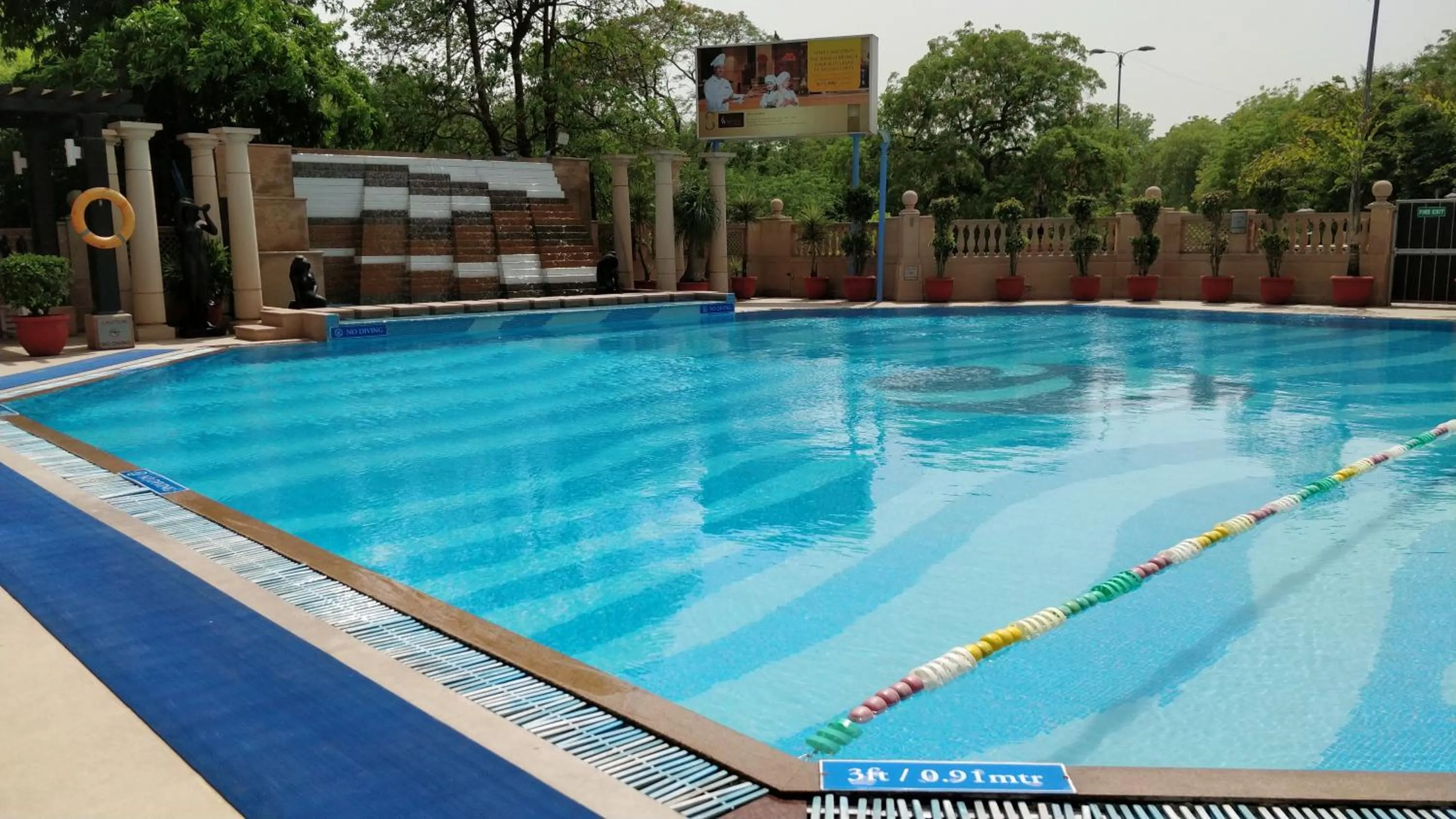 Swimming pool in The Suryaa New Delhi