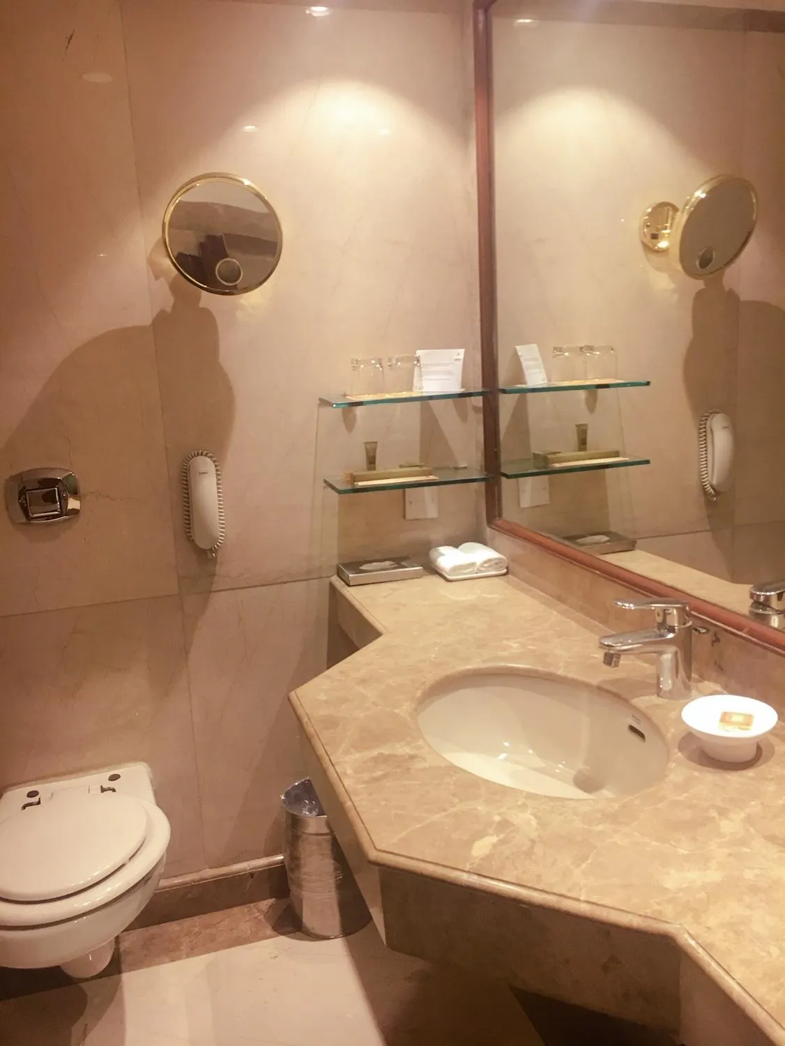 Bathroom in The Suryaa New Delhi