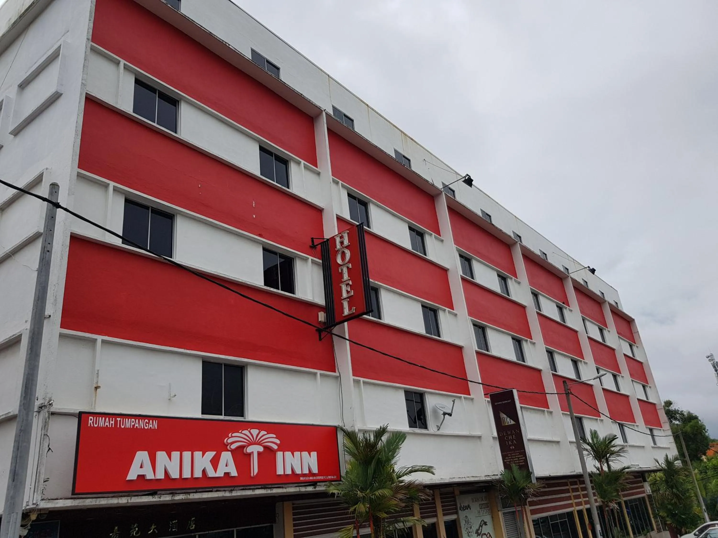 Facade/entrance in Anika Inn - Kluang