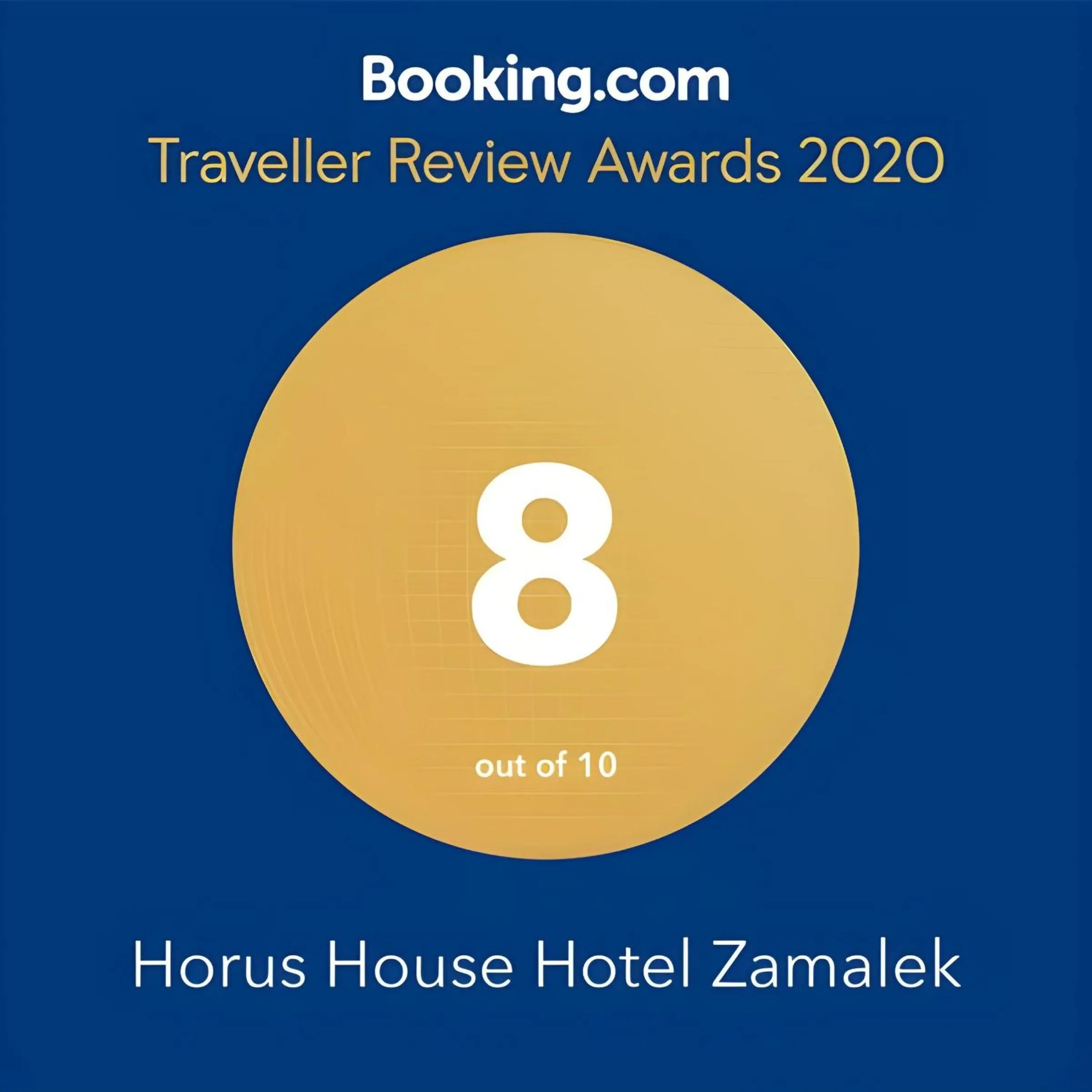 Certificate/Award in Horus House Hotel Zamalek
