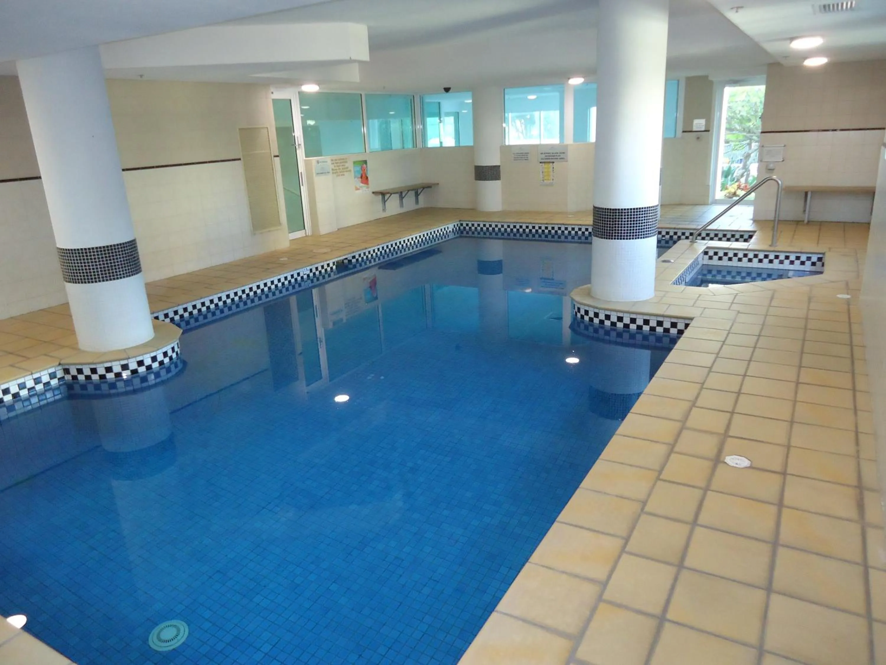 Swimming pool in The Crest Apartments