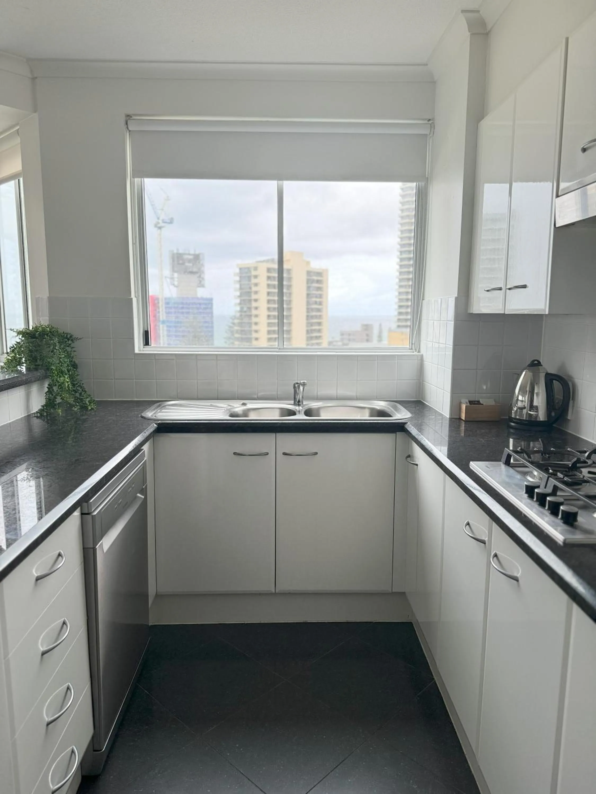 kitchen in The Crest Apartments
