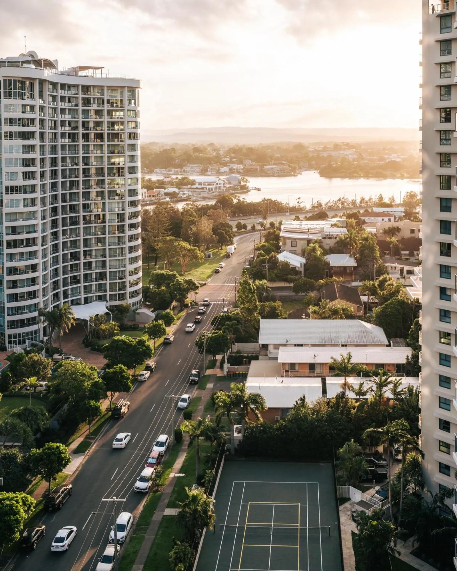 Mountain view in The Crest Apartments