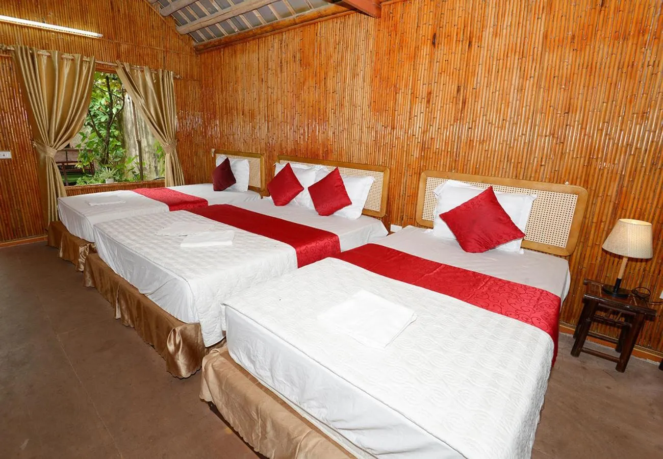 Bed in Tam Coc Garden Homestay