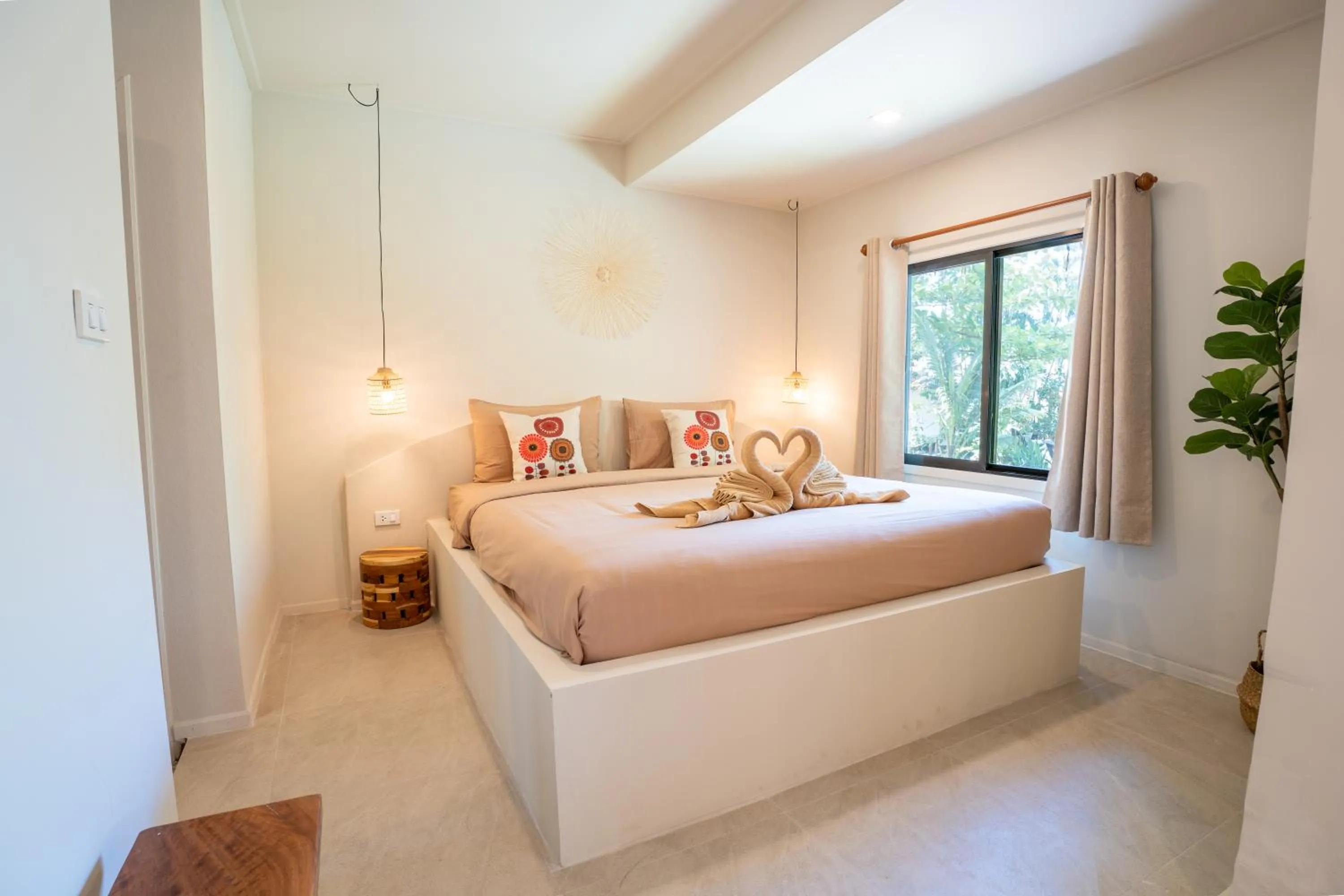 Bed in Relax Bay Beach Resort