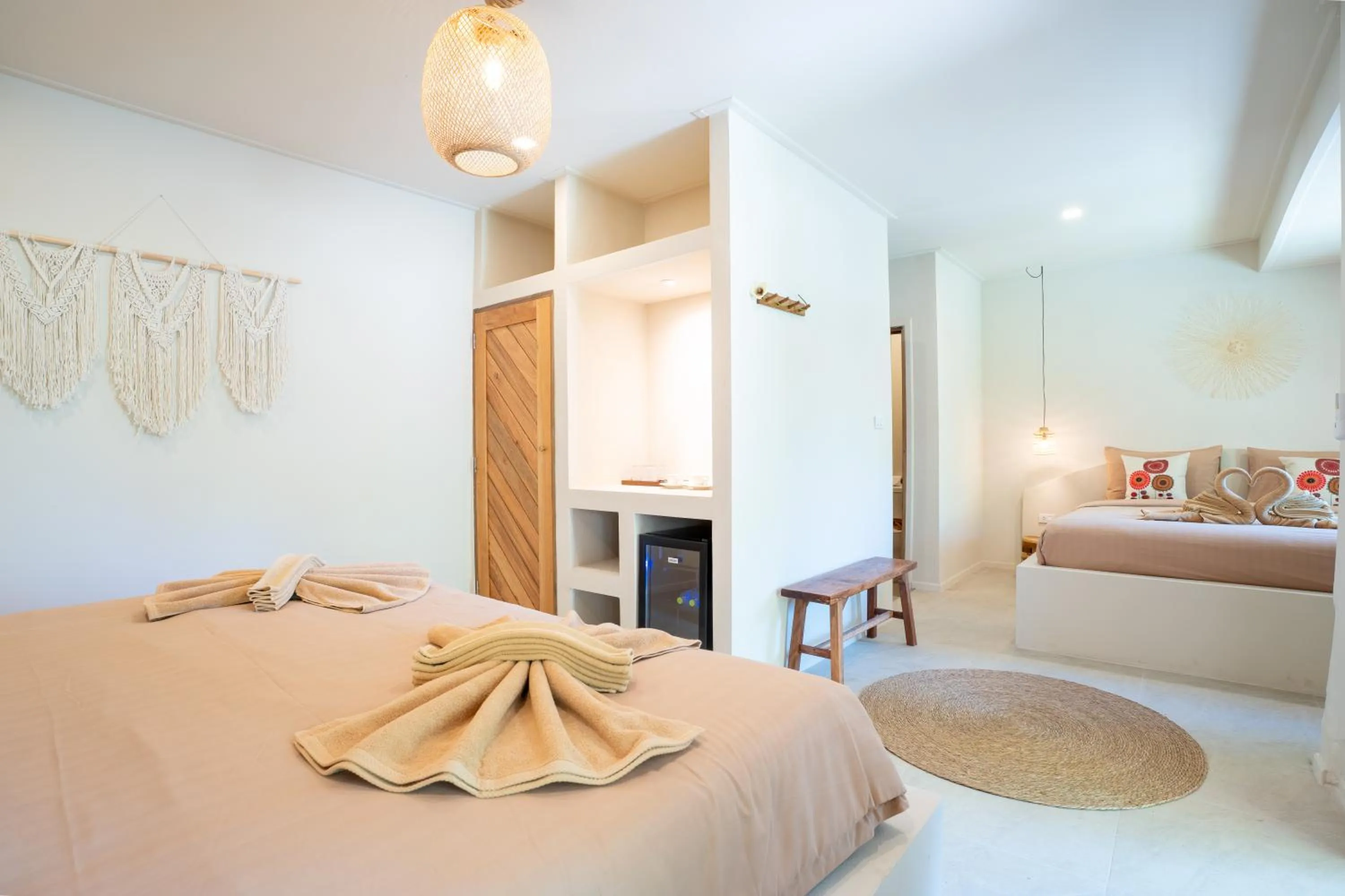 Bed in Relax Bay Beach Resort