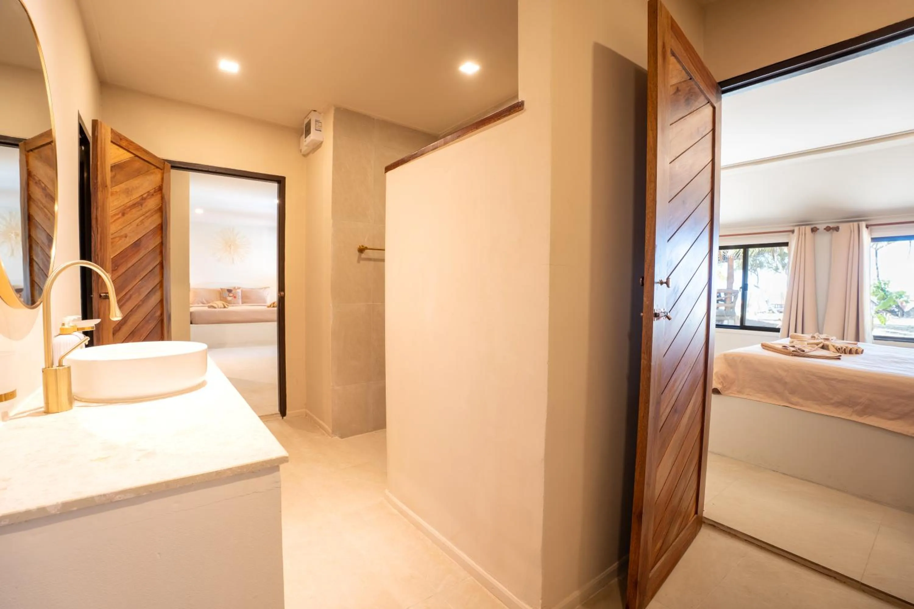 Bed in Relax Bay Beach Resort