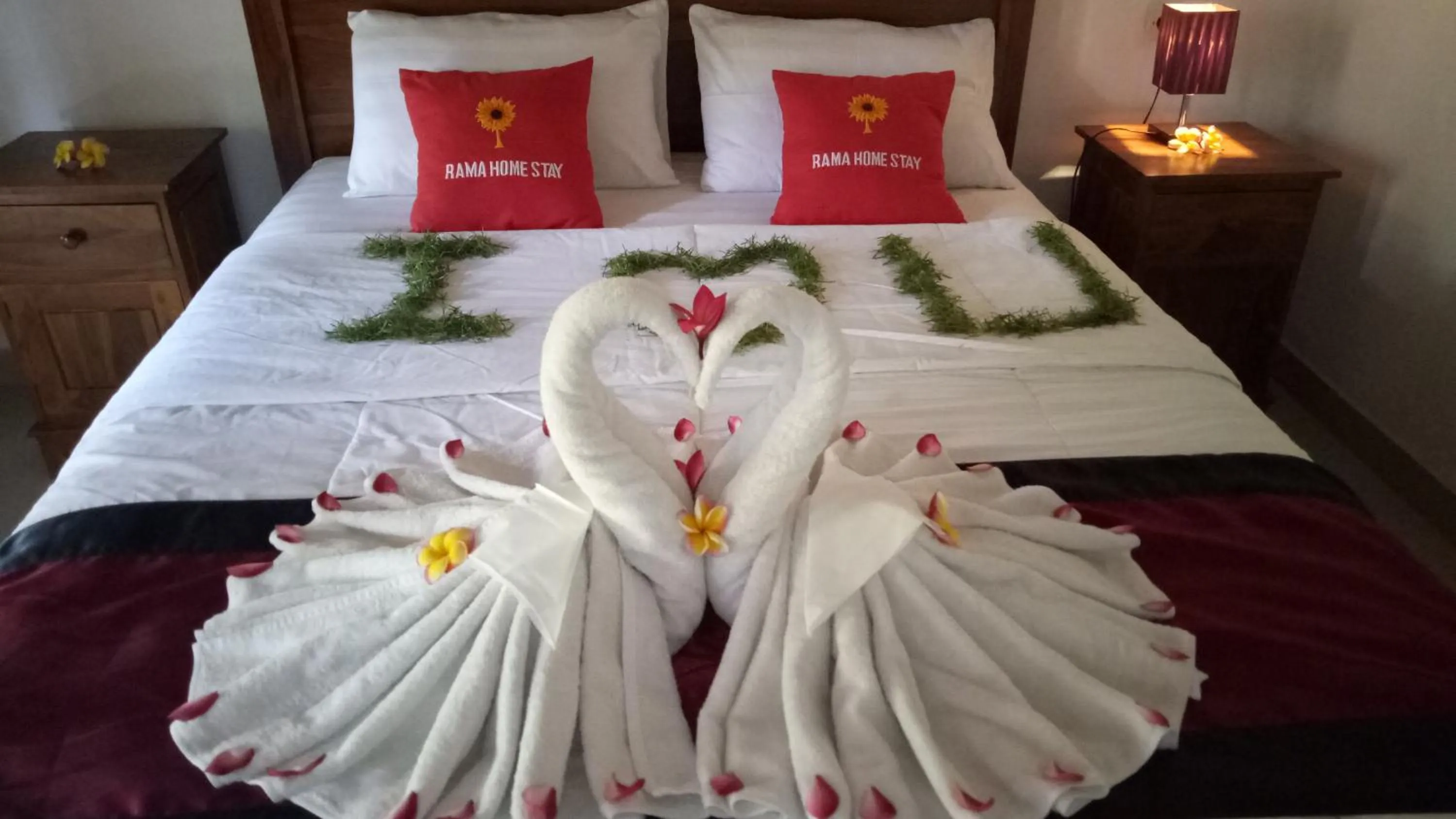 Property building, Bed in Rama Homestay