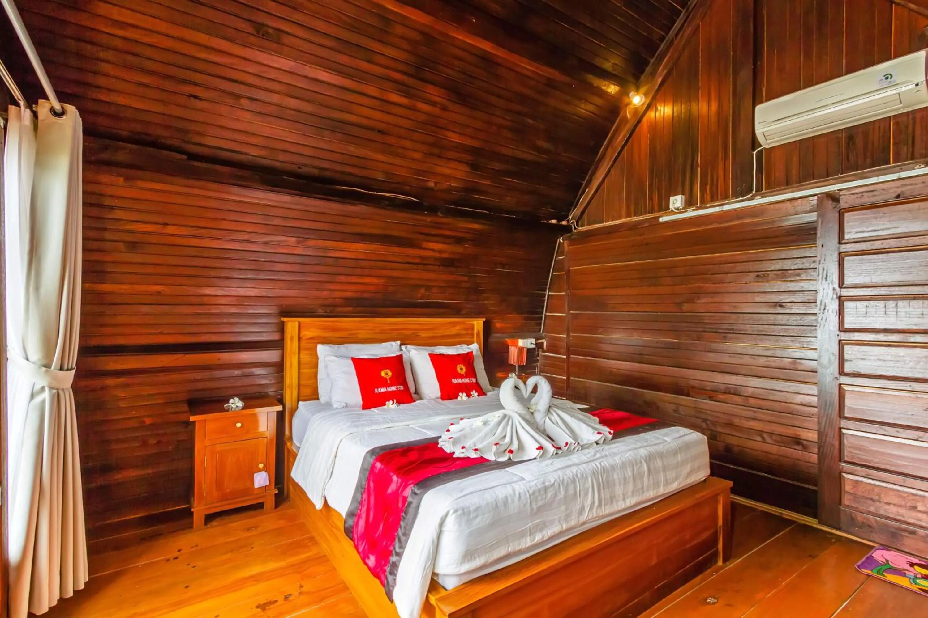 Bed in Rama Homestay