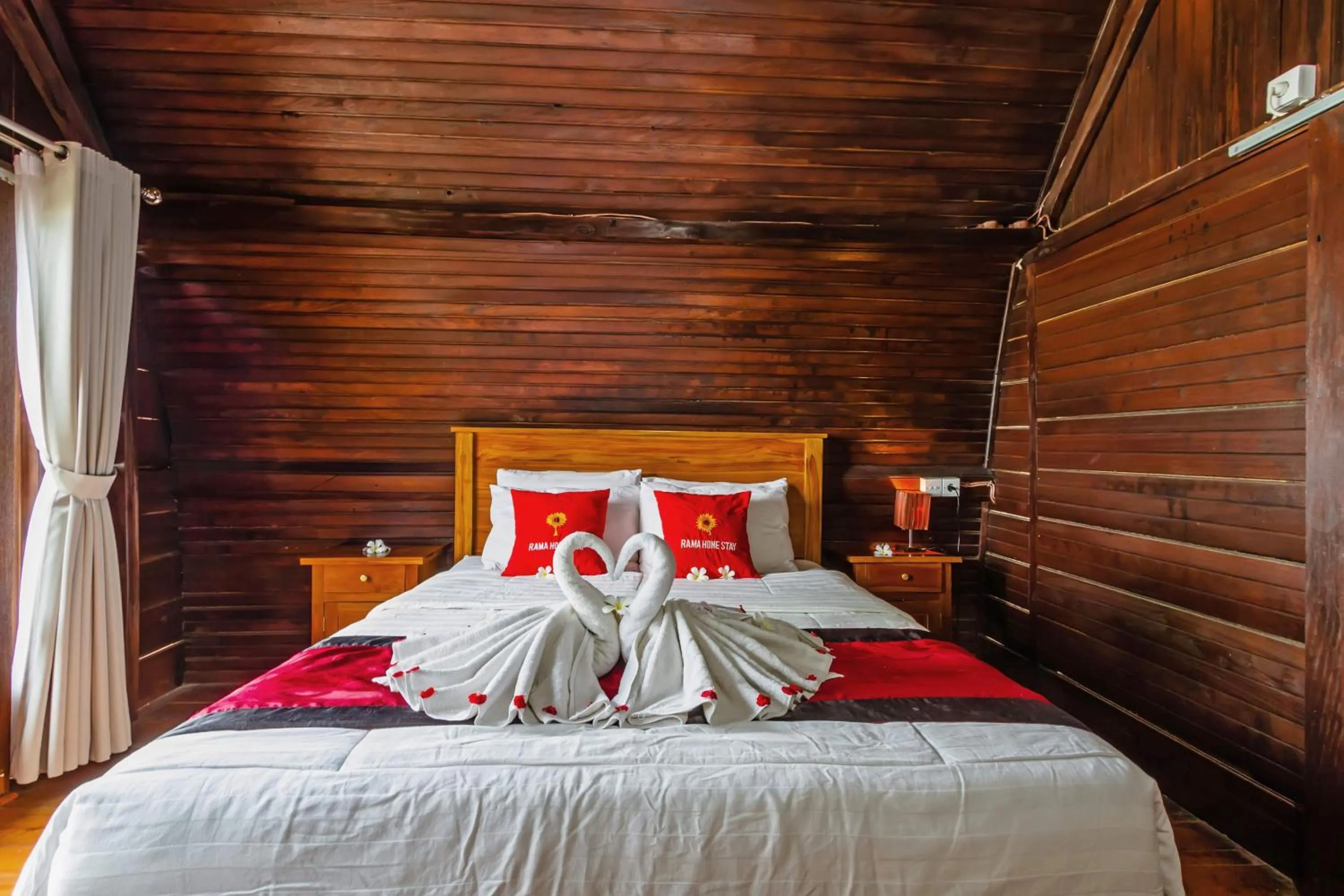 Bed in Rama Homestay